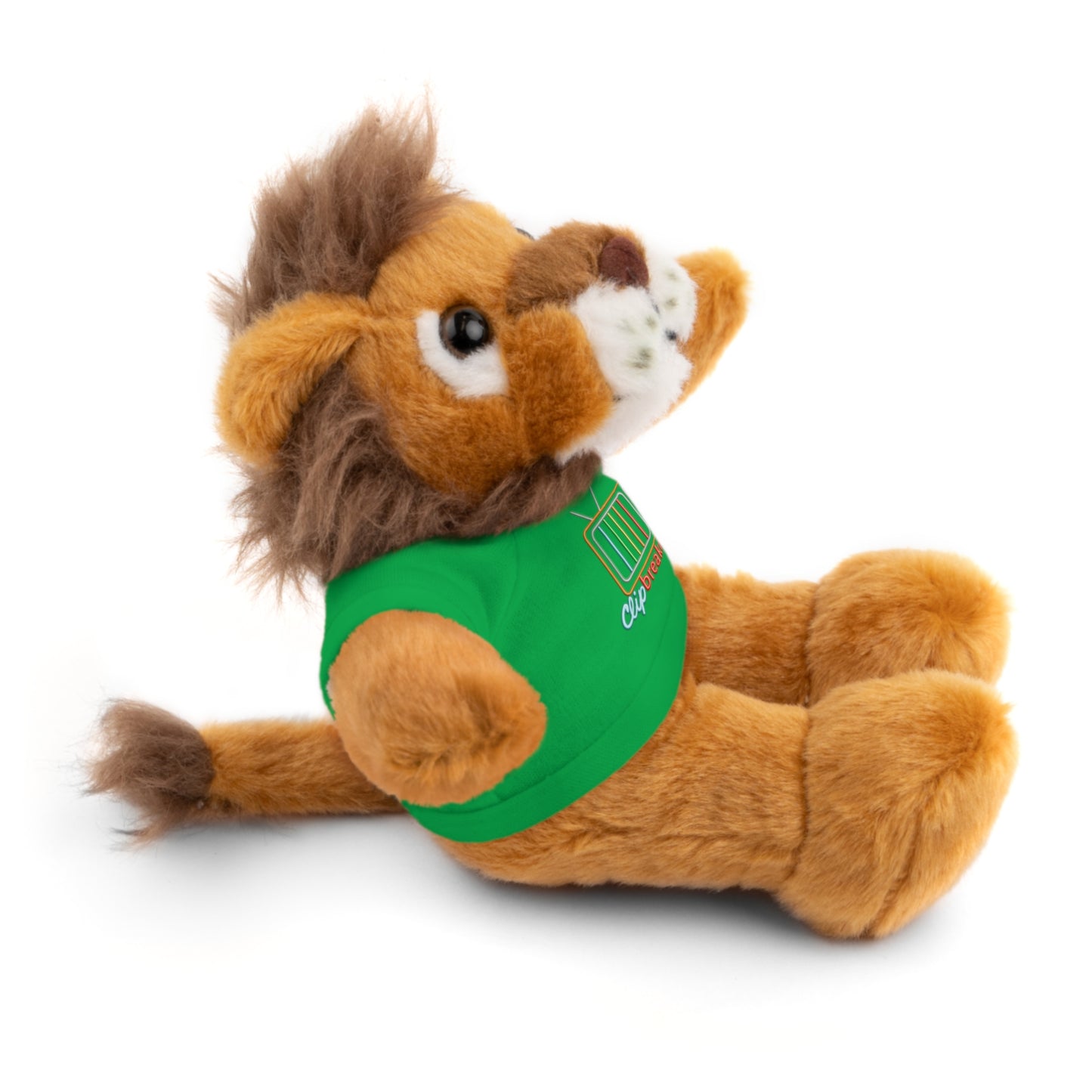 Plushie Stuffed Animals with Clip Breakdown Tee-Shirt