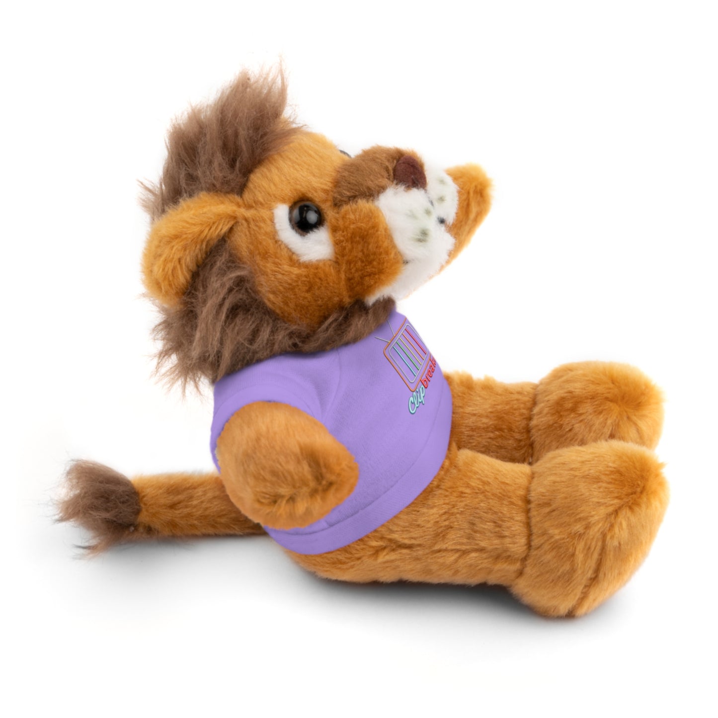 Plushie Stuffed Animals with Clip Breakdown Tee-Shirt