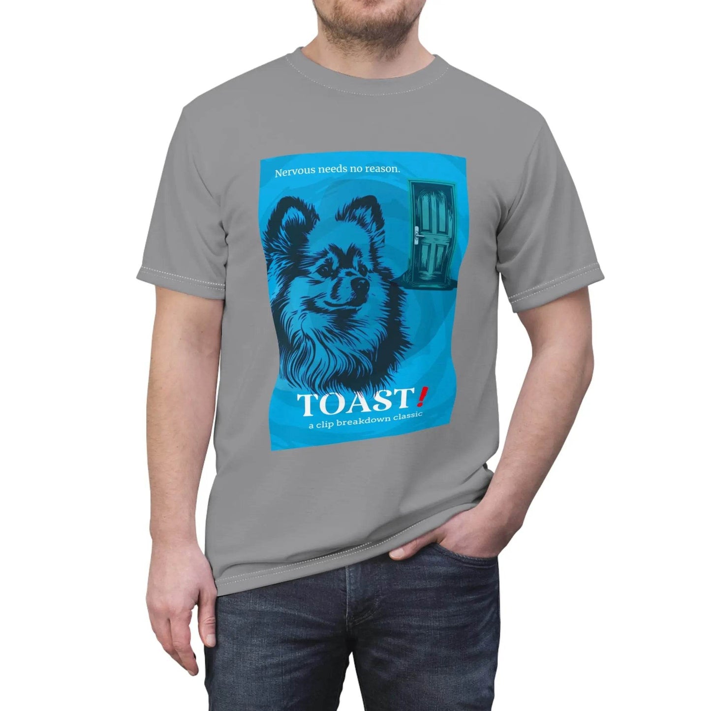 Arthouse Horror Film Poster Parody T-Shirt- Toast! - Nick DiRamio