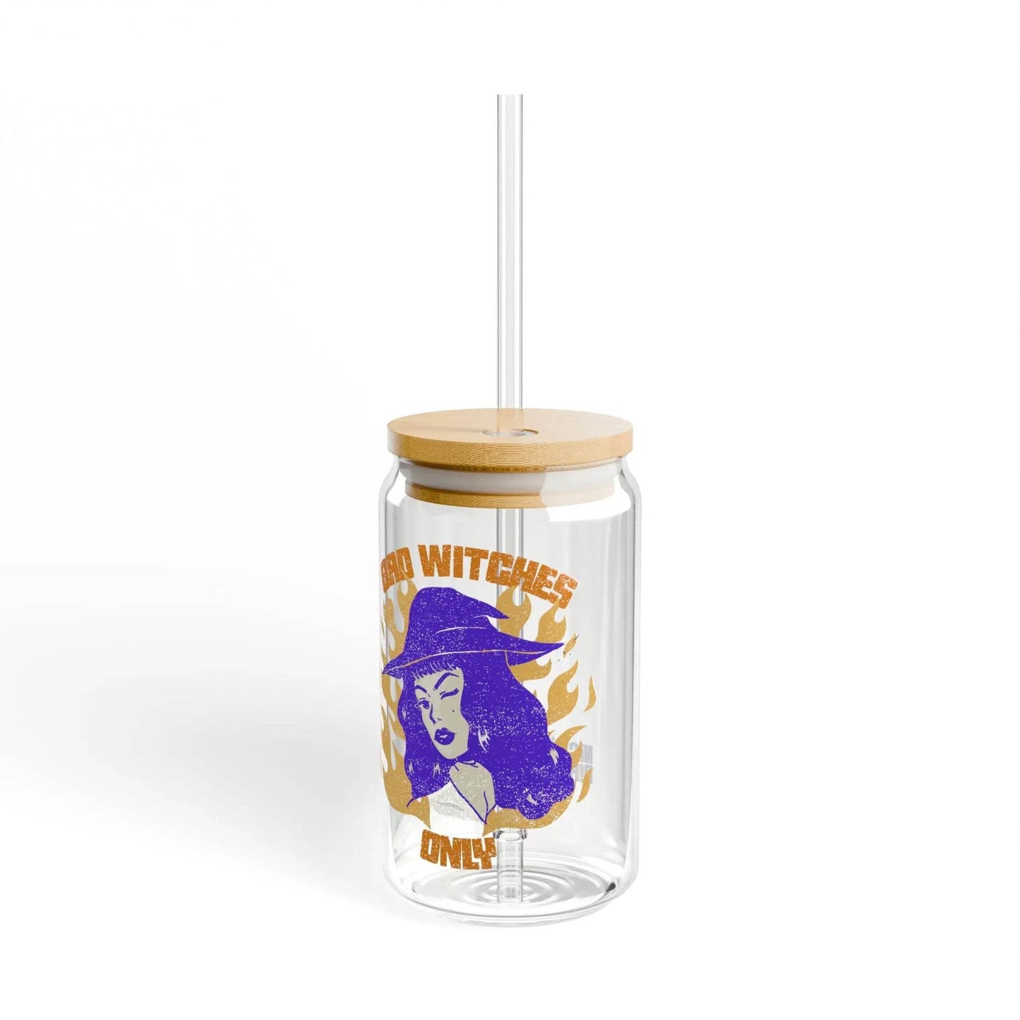 Bad Witches Only Sipper Glass, 16oz - Nick DiRamio