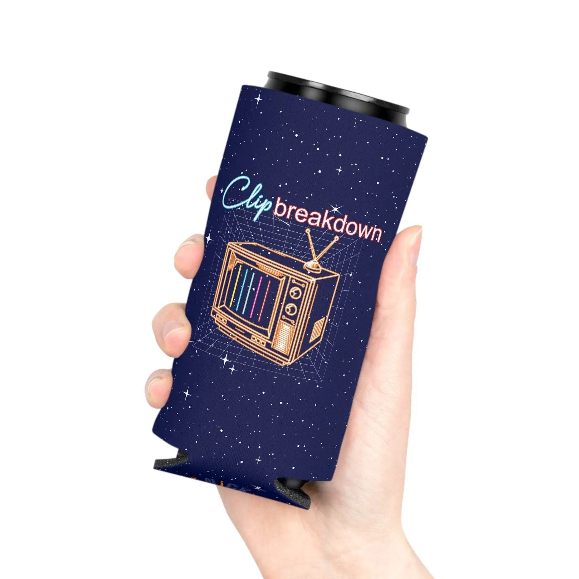 Clip Breakdown Can Cooler - Japanese Streetwear Logo Inspired Design - Nick DiRamio