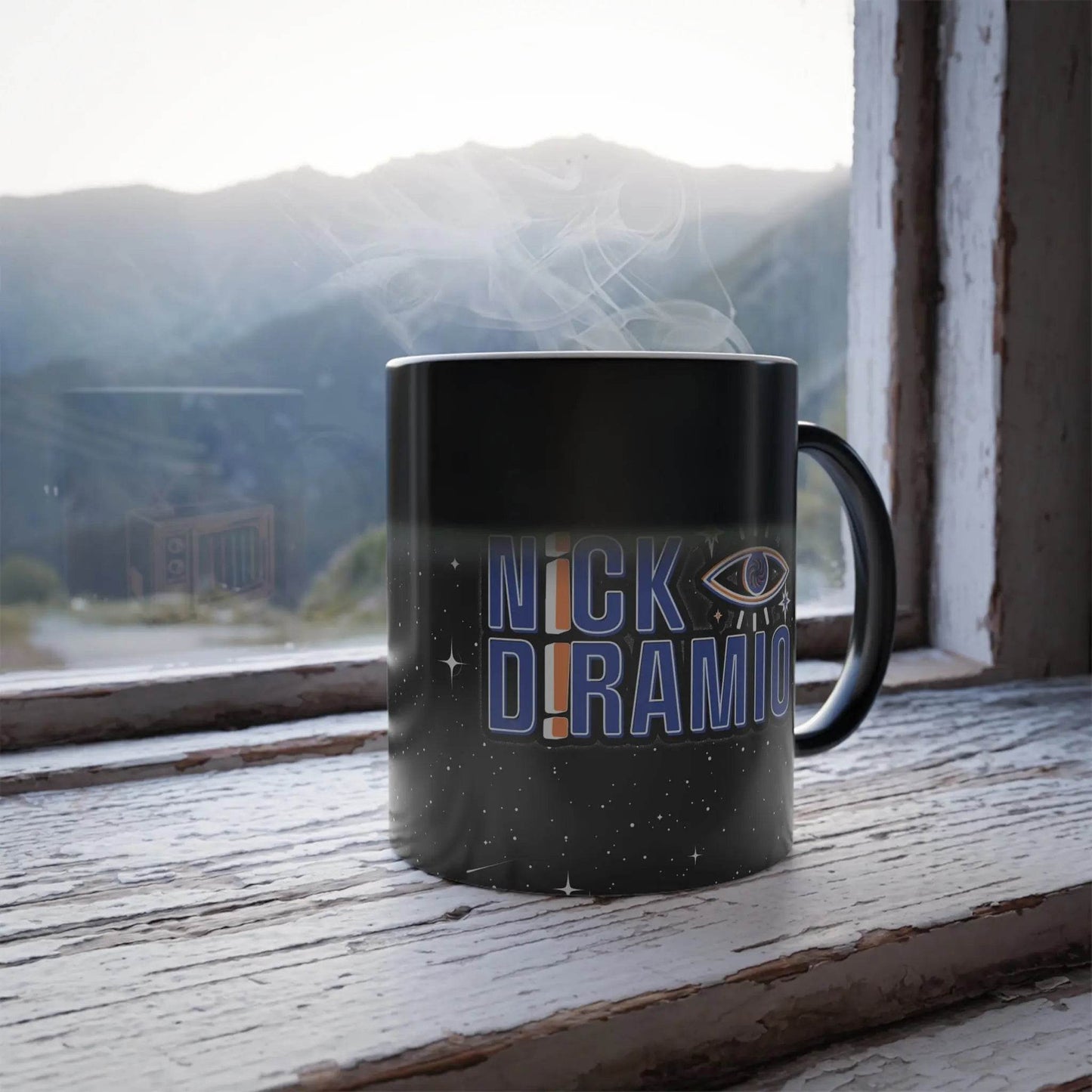 Color Morphing Mug - Clip Breakdown Logo 90's and 2000's Streetwear Design - Nick DiRamio
