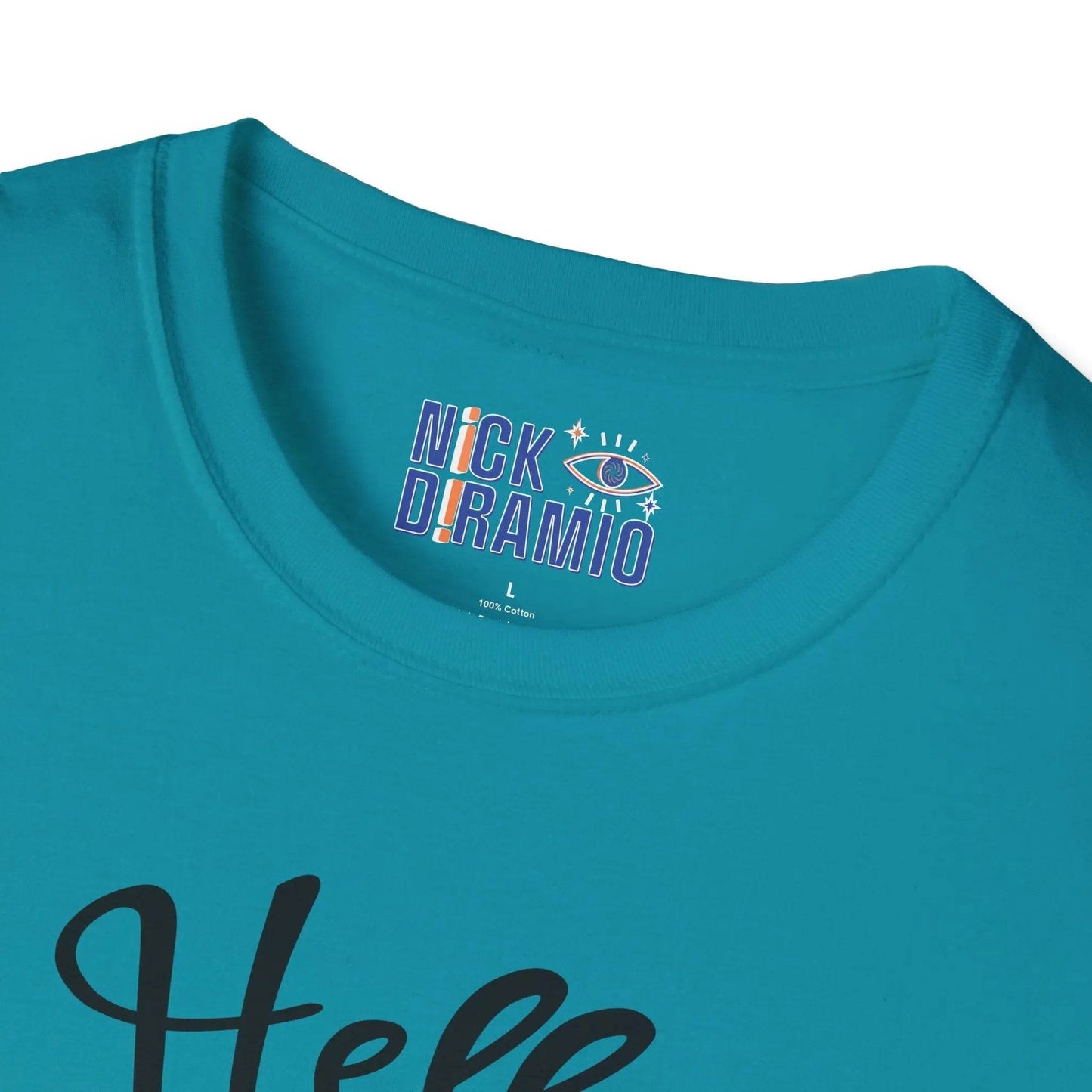 Hello Television Viewers On Air Greeting T-Shirt - Nick DiRamio