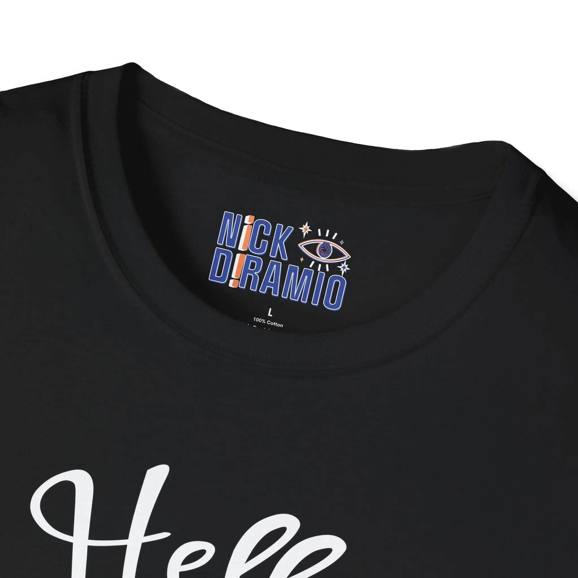 Hello Television Viewers On Air Greeting T-Shirt - Nick DiRamio