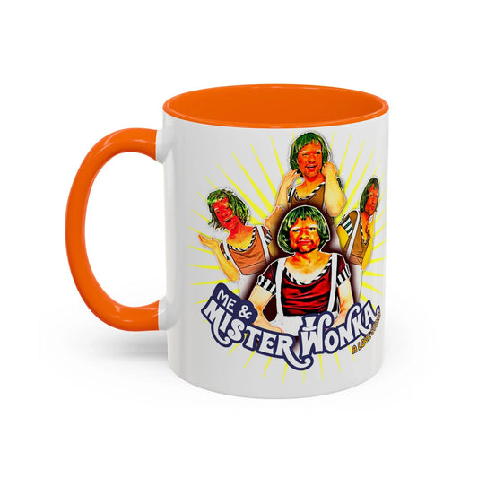 Me & Mister Wonka Accent Mug – Eccentric Morning Fuel for Fanciful Freaks