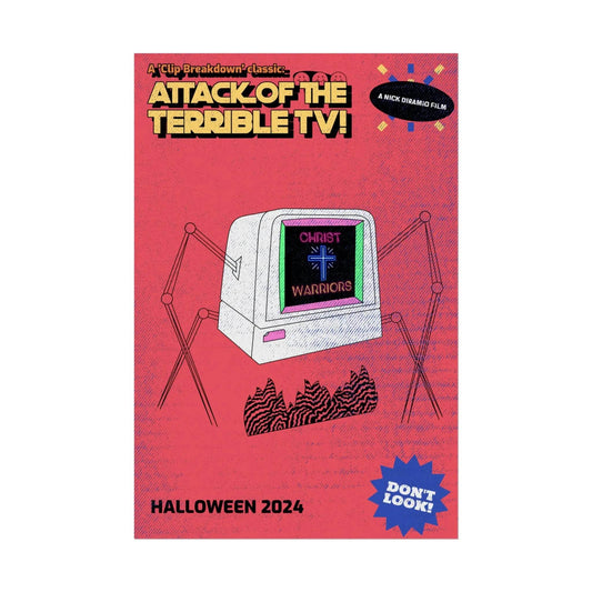 Movie Poster - 1950's Horror Film Parody Design - Nick DiRamio