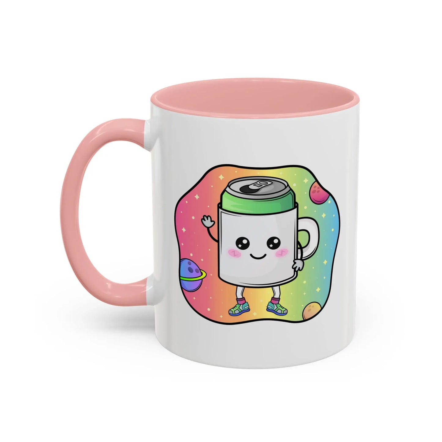 "MugCan in Space" Accent Coffee Mug, 11oz