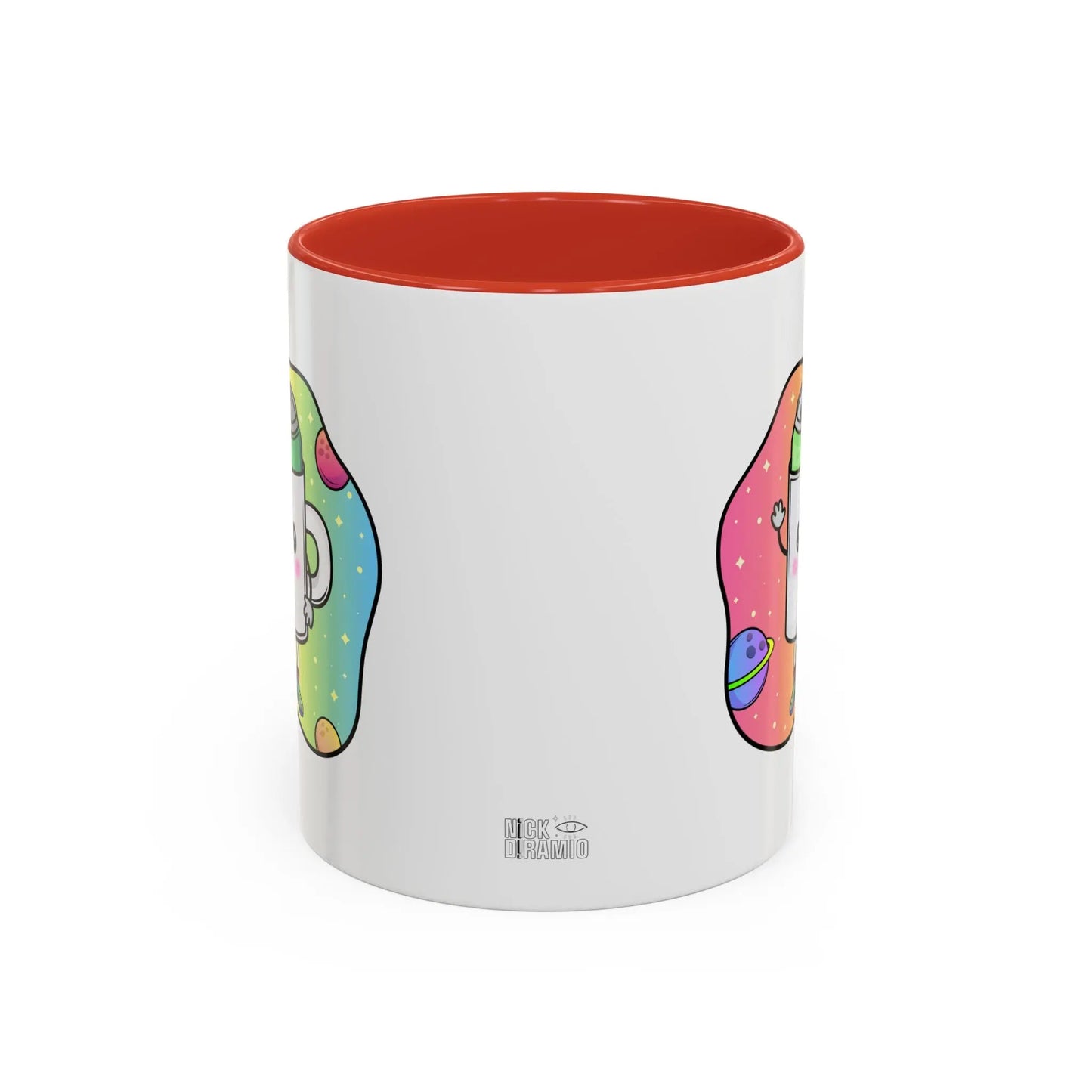 "MugCan in Space" Accent Coffee Mug, 11oz