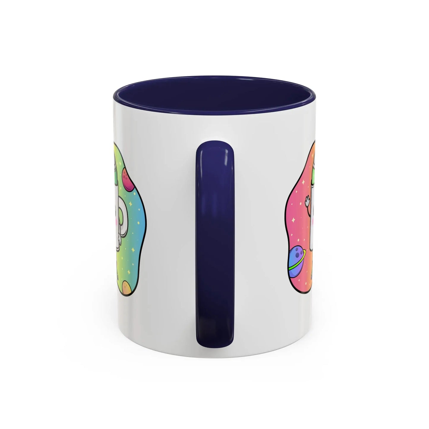 "MugCan in Space" Accent Coffee Mug, 11oz