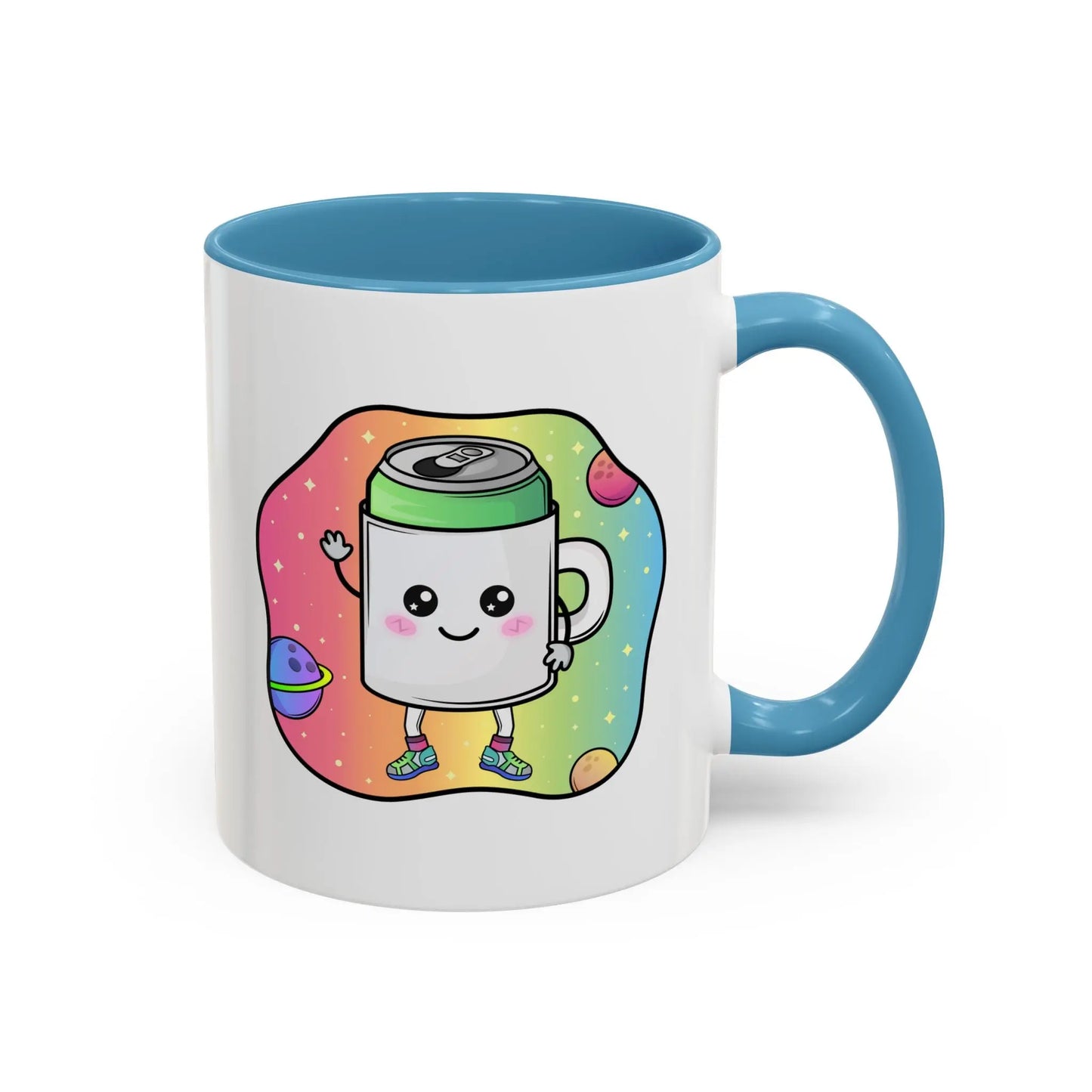 "MugCan in Space" Accent Coffee Mug, 11oz