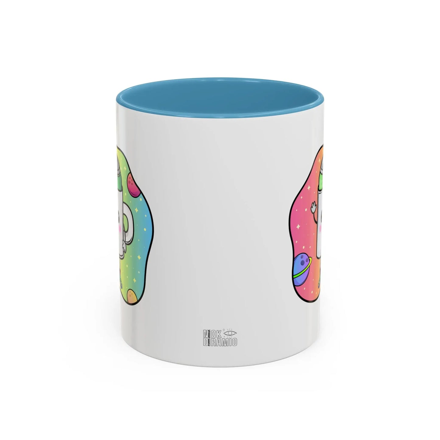 "MugCan in Space" Accent Coffee Mug, 11oz