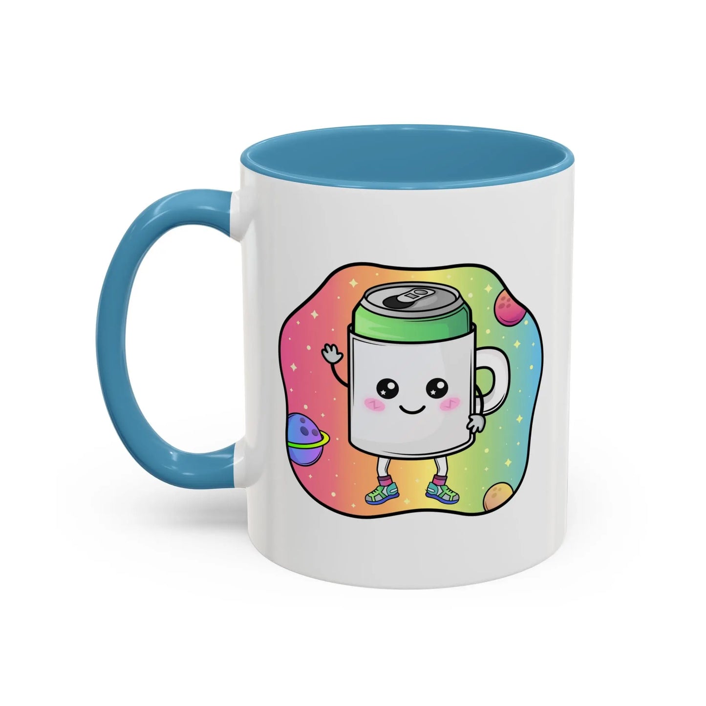 "MugCan in Space" Accent Coffee Mug, 11oz