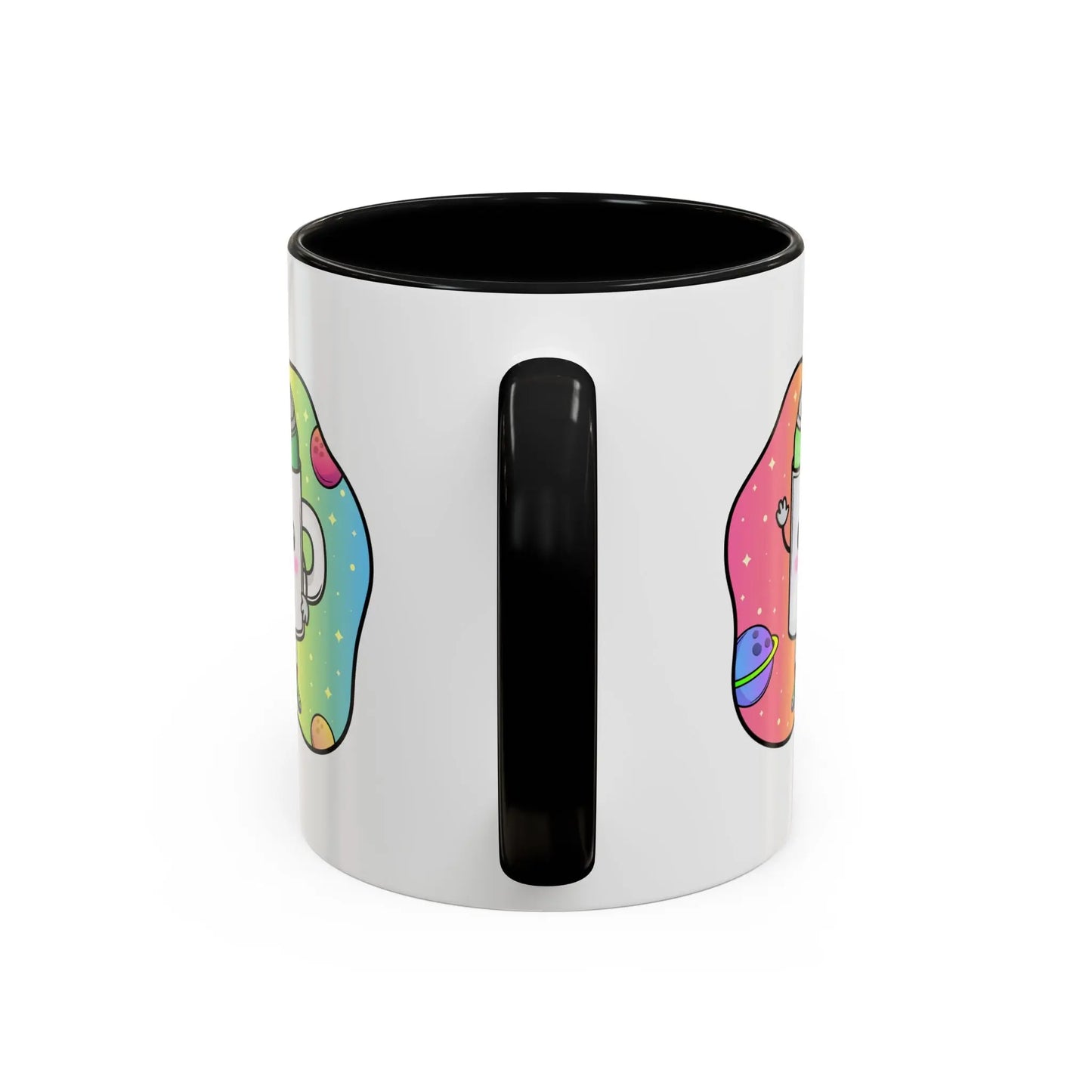 "MugCan in Space" Accent Coffee Mug, 11oz