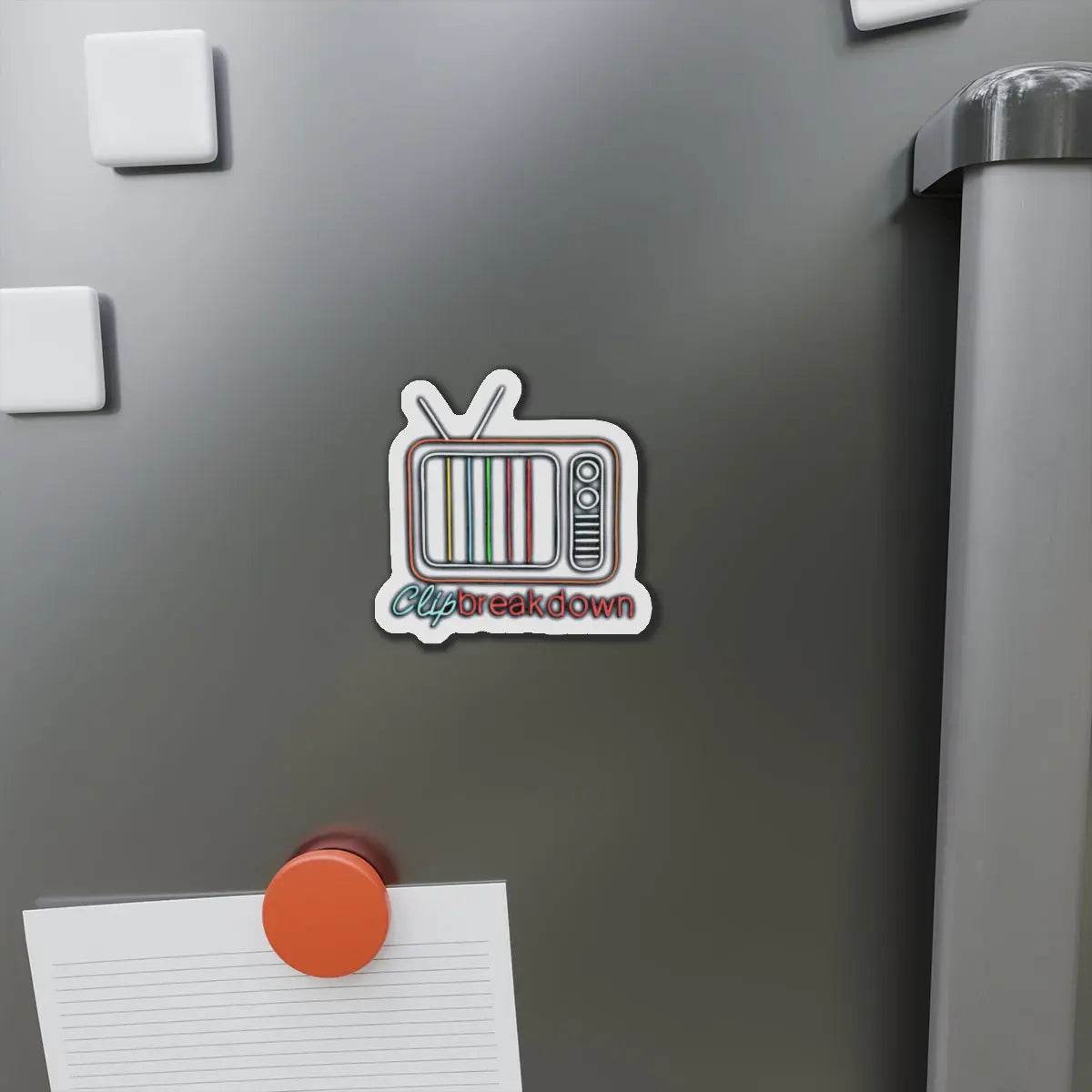Neon Sign Magnet - Clip Breakdown Logo - Nick DiRamio