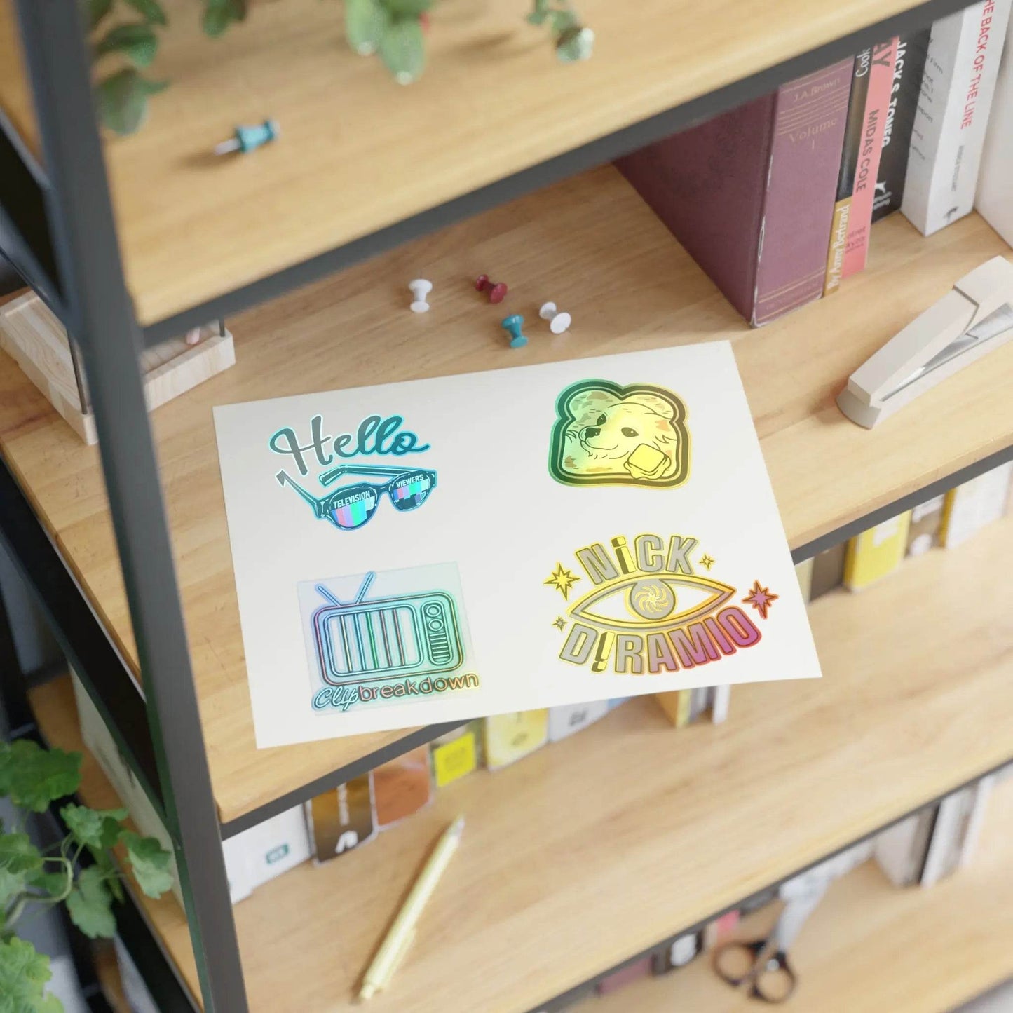 Nick DiRamio Clip Breakdown Icon Sticker Sheets - Nick DiRamio