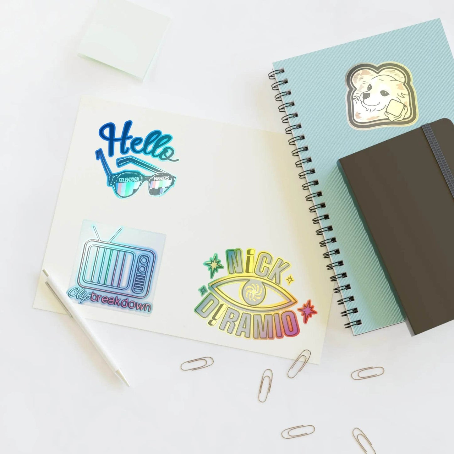 Nick DiRamio Clip Breakdown Icon Sticker Sheets - Nick DiRamio