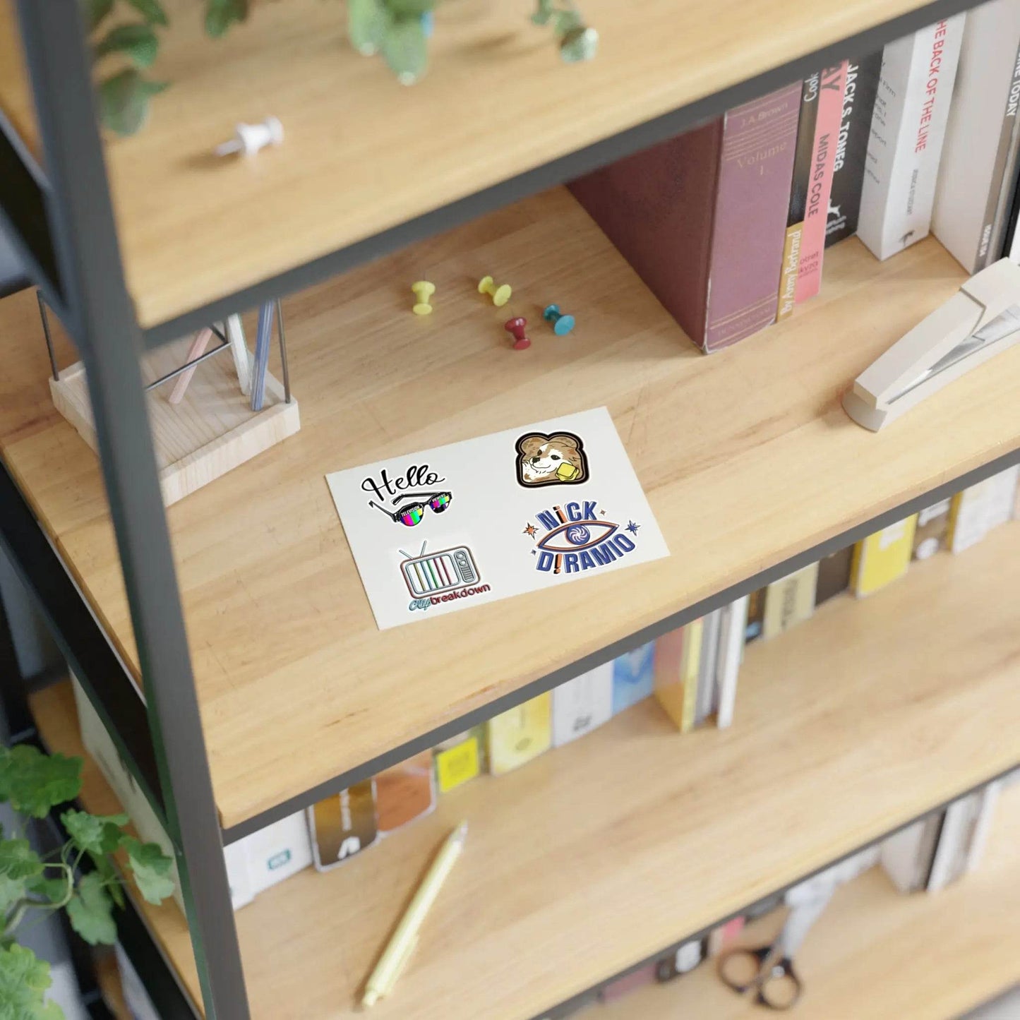Nick DiRamio Clip Breakdown Icon Sticker Sheets - Nick DiRamio