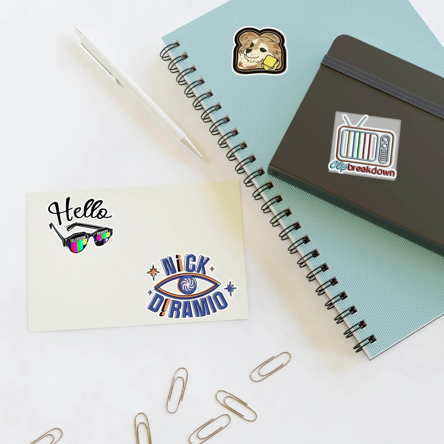 Nick DiRamio Clip Breakdown Icon Sticker Sheets - Nick DiRamio