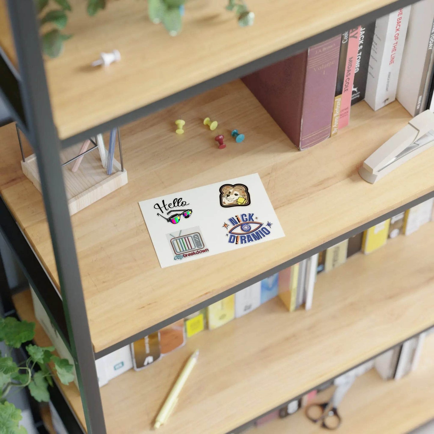 Nick DiRamio Clip Breakdown Icon Sticker Sheets - Nick DiRamio