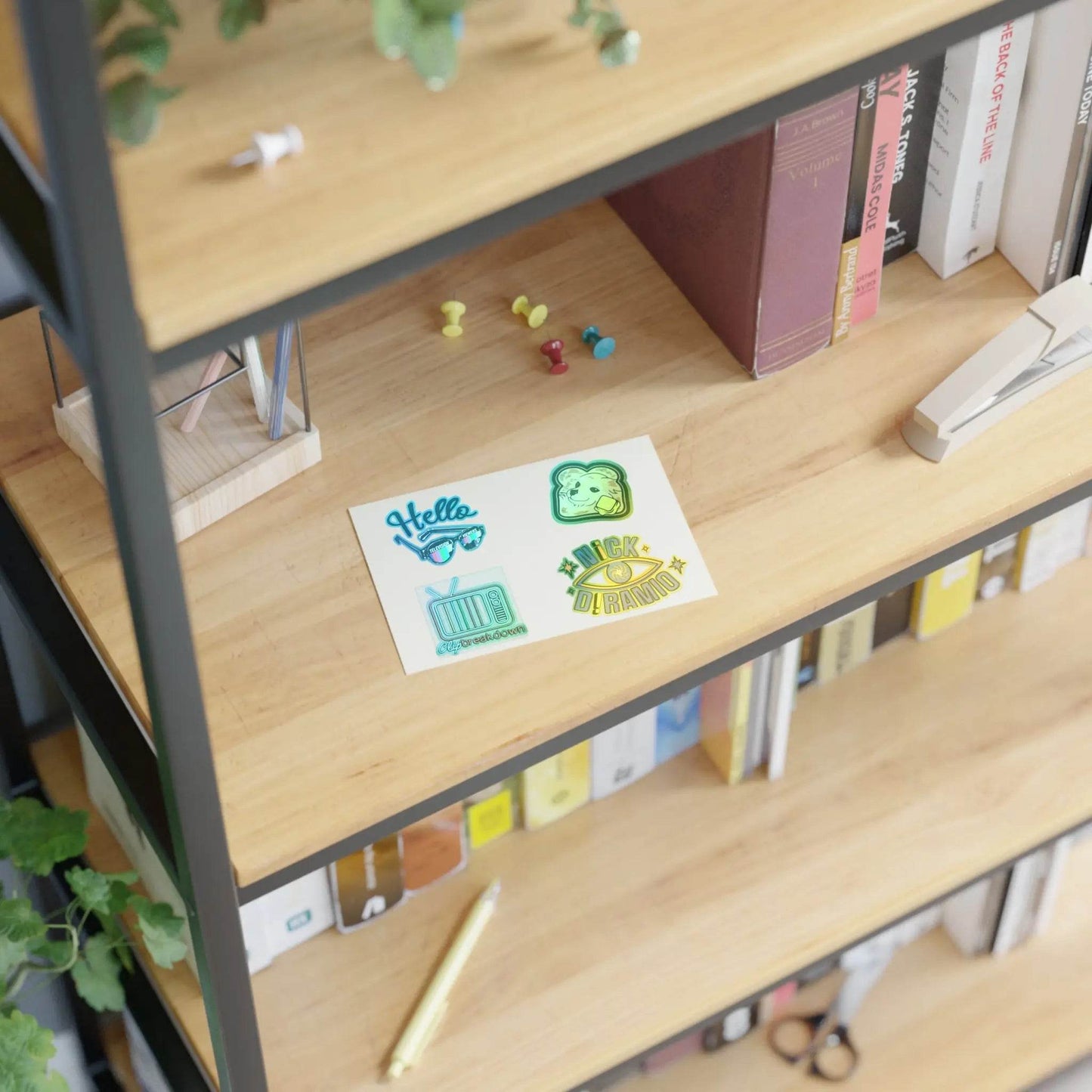 Nick DiRamio Clip Breakdown Icon Sticker Sheets - Nick DiRamio