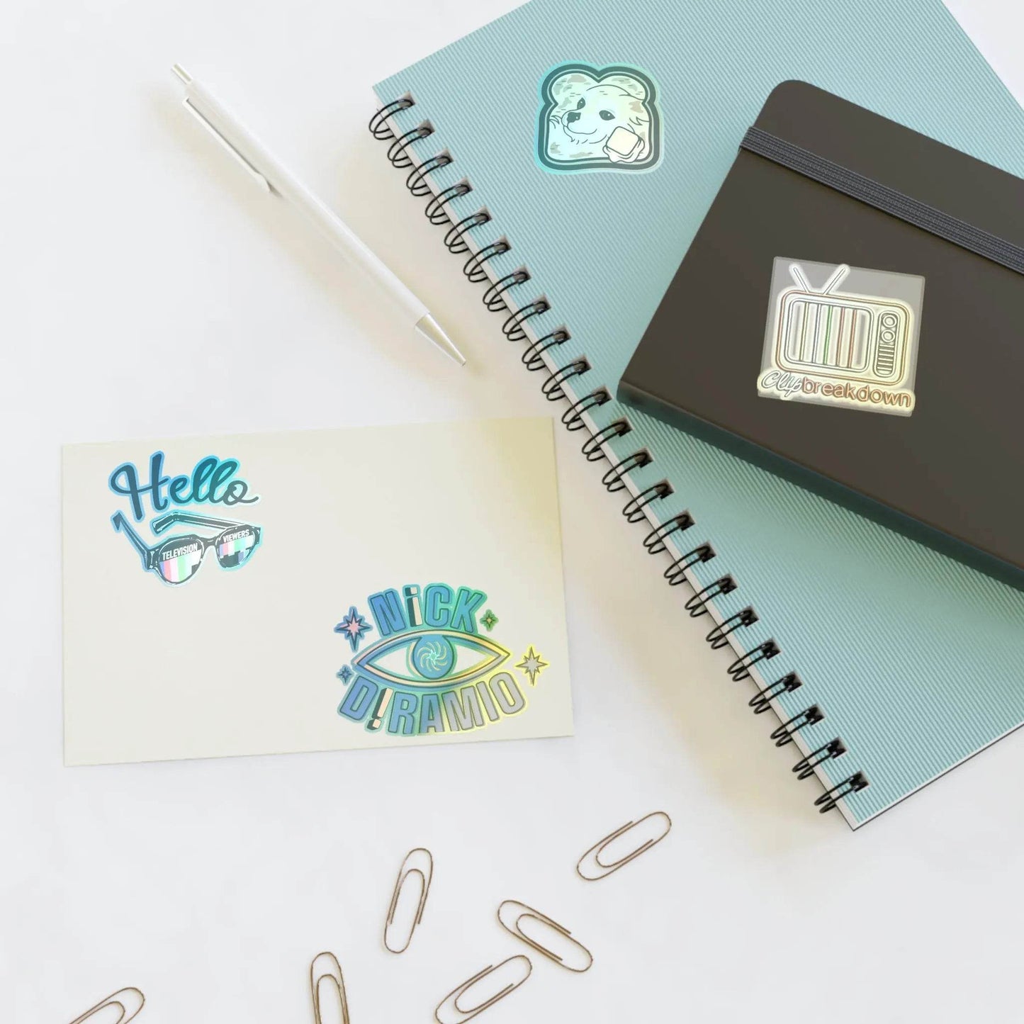 Nick DiRamio Clip Breakdown Icon Sticker Sheets - Nick DiRamio
