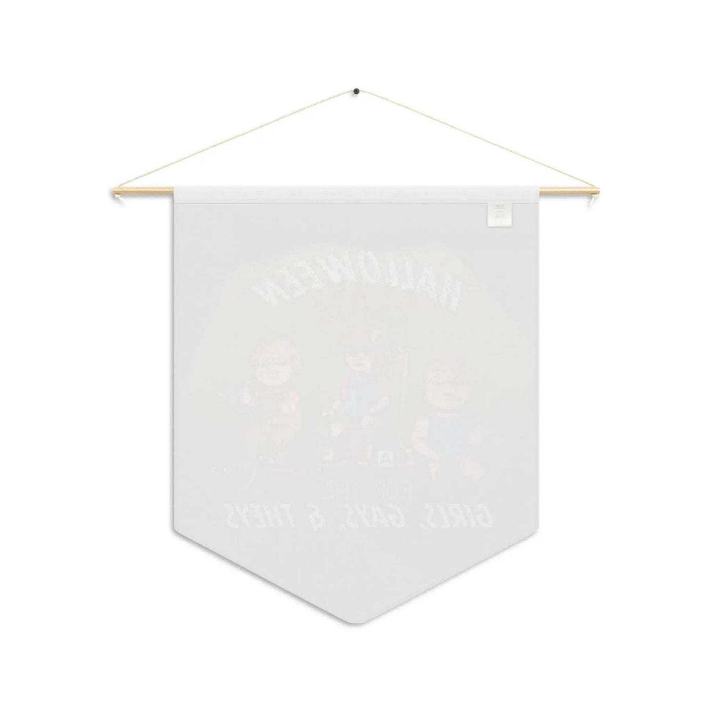 Pennant Flag - Halloween Slays for the Girls, Gays and Theys Cross Stitch Design - Nick DiRamio