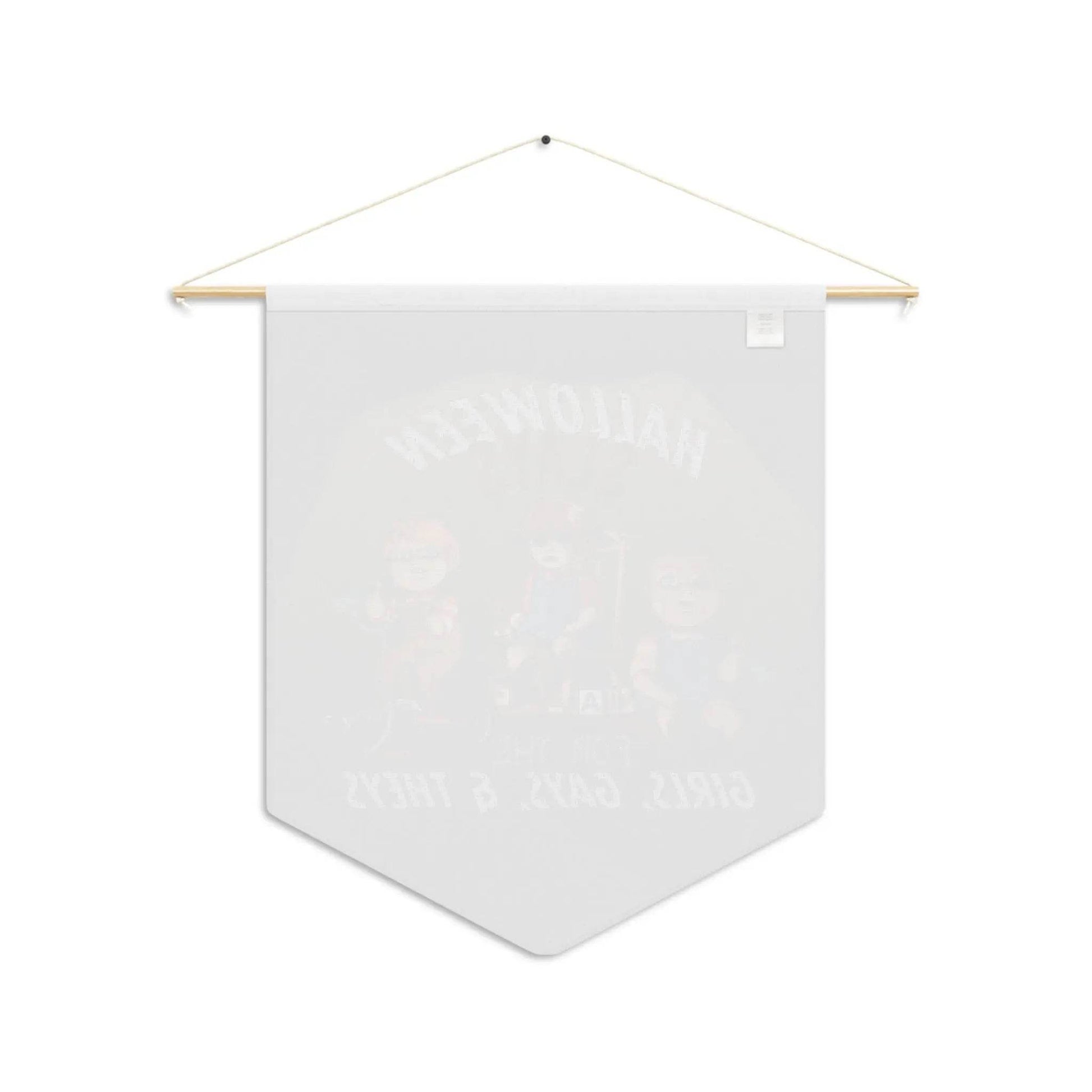 Pennant Flag - Halloween Slays for the Girls, Gays and Theys Cross Stitch Design - Nick DiRamio