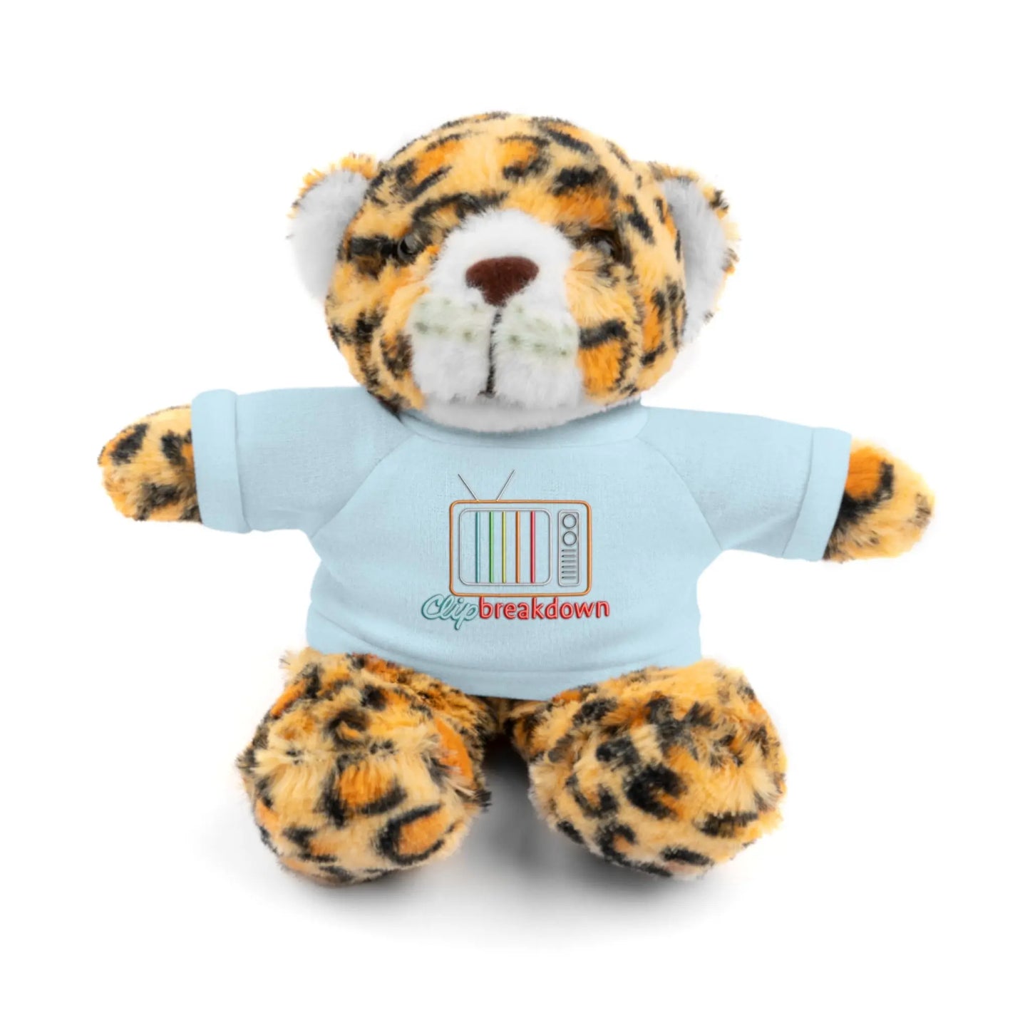 Plushie Stuffed Animals with Clip Breakdown Tee-Shirt