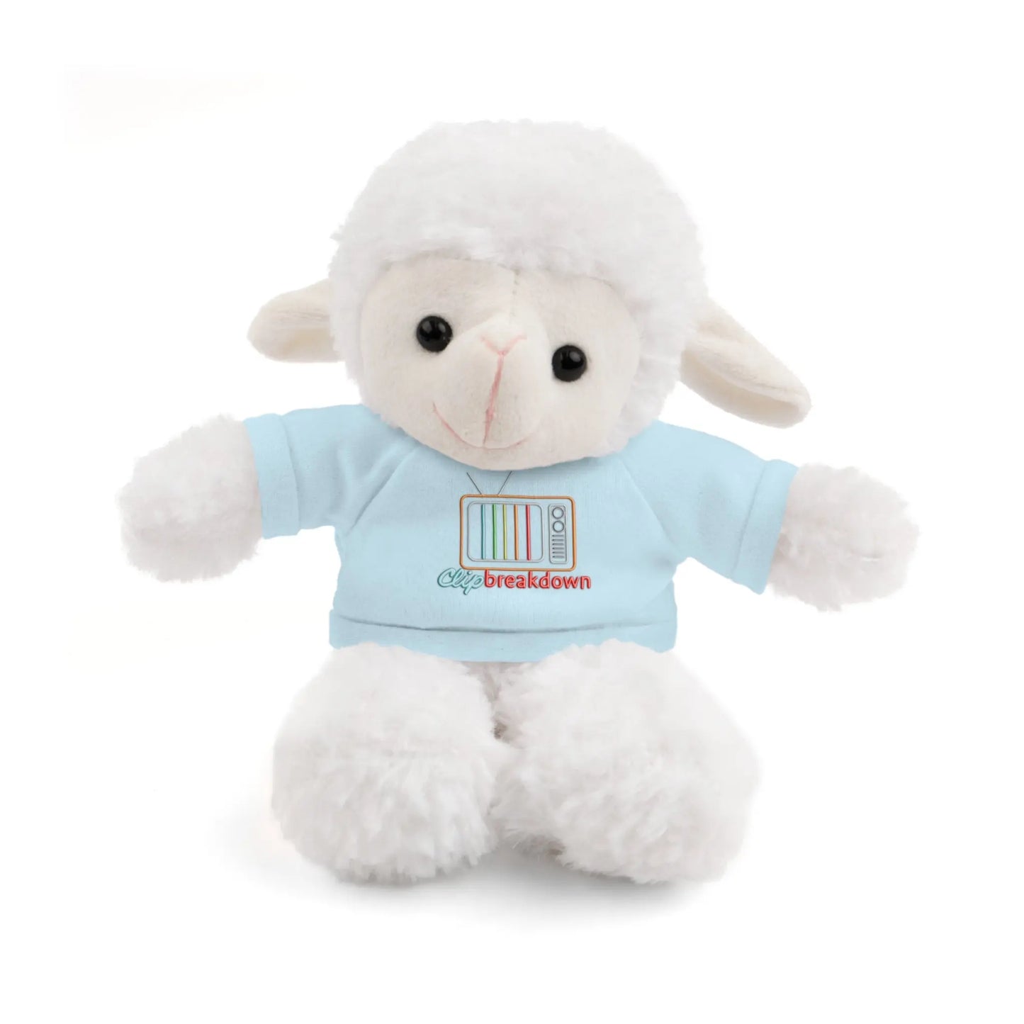 Plushie Stuffed Animals with Clip Breakdown Tee-Shirt