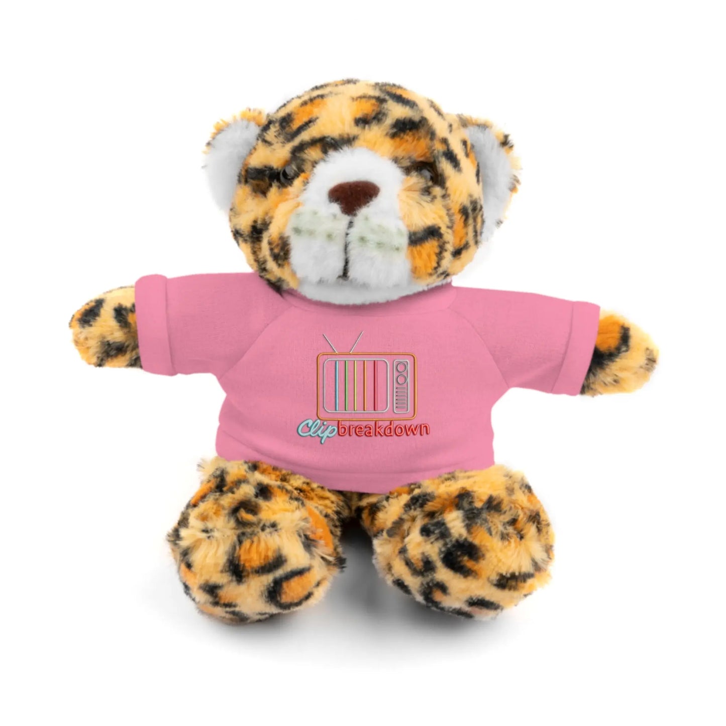Plushie Stuffed Animals with Clip Breakdown Tee-Shirt