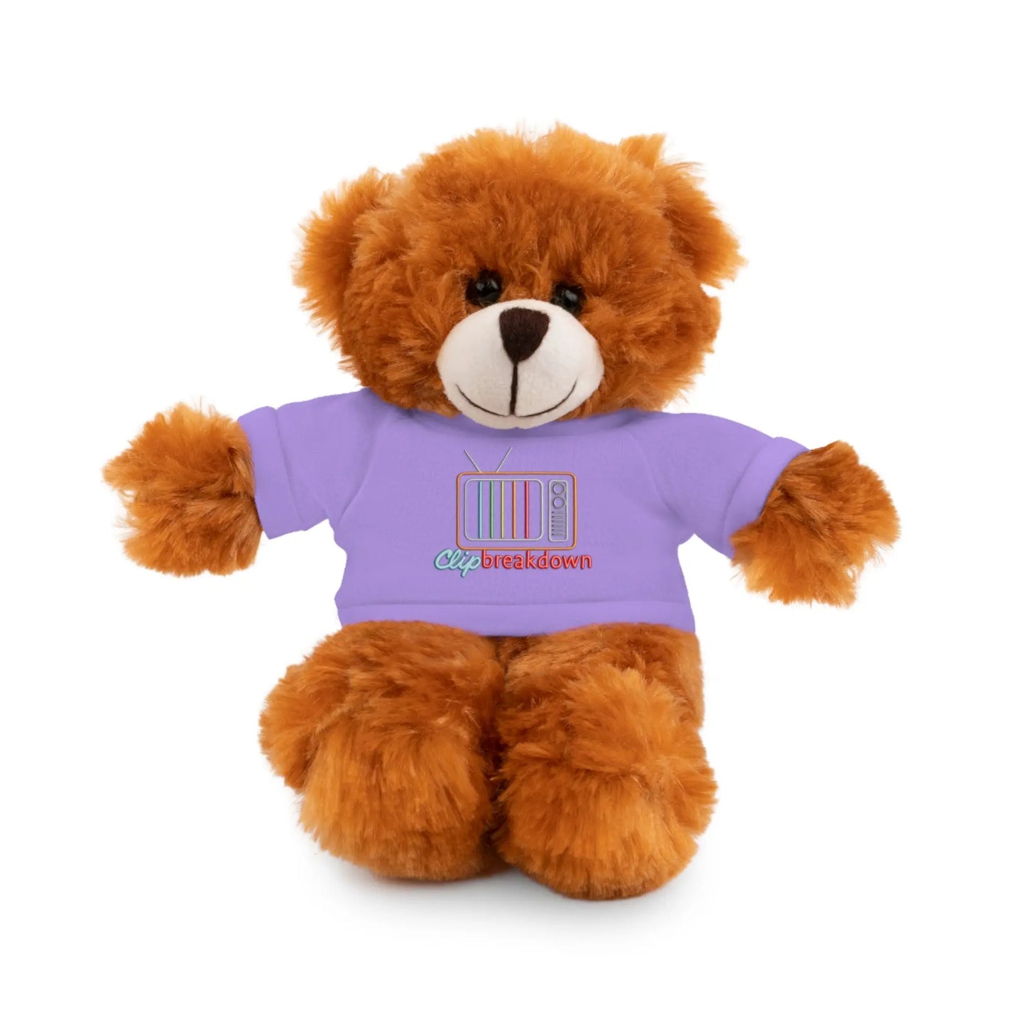 Plushie Stuffed Animals with Clip Breakdown Tee-Shirt