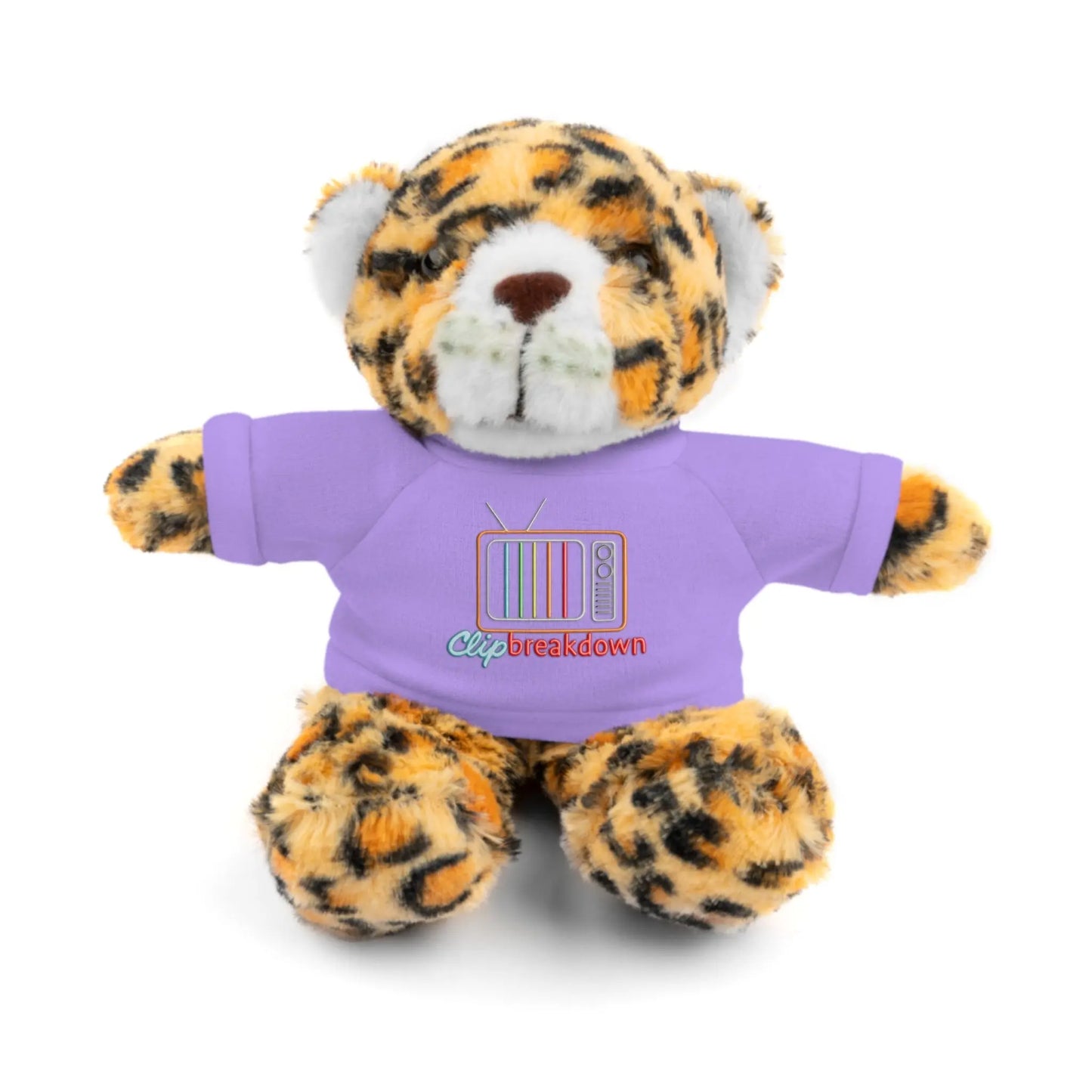 Plushie Stuffed Animals with Clip Breakdown Tee-Shirt