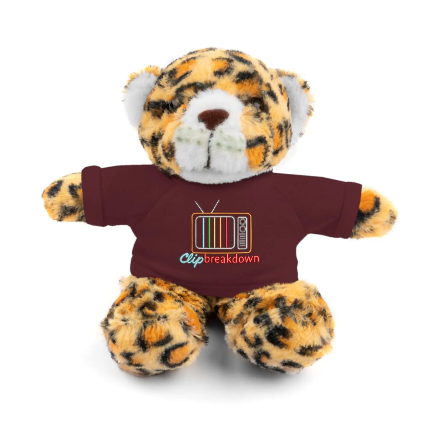 Plushie Stuffed Animals with Clip Breakdown Tee-Shirt