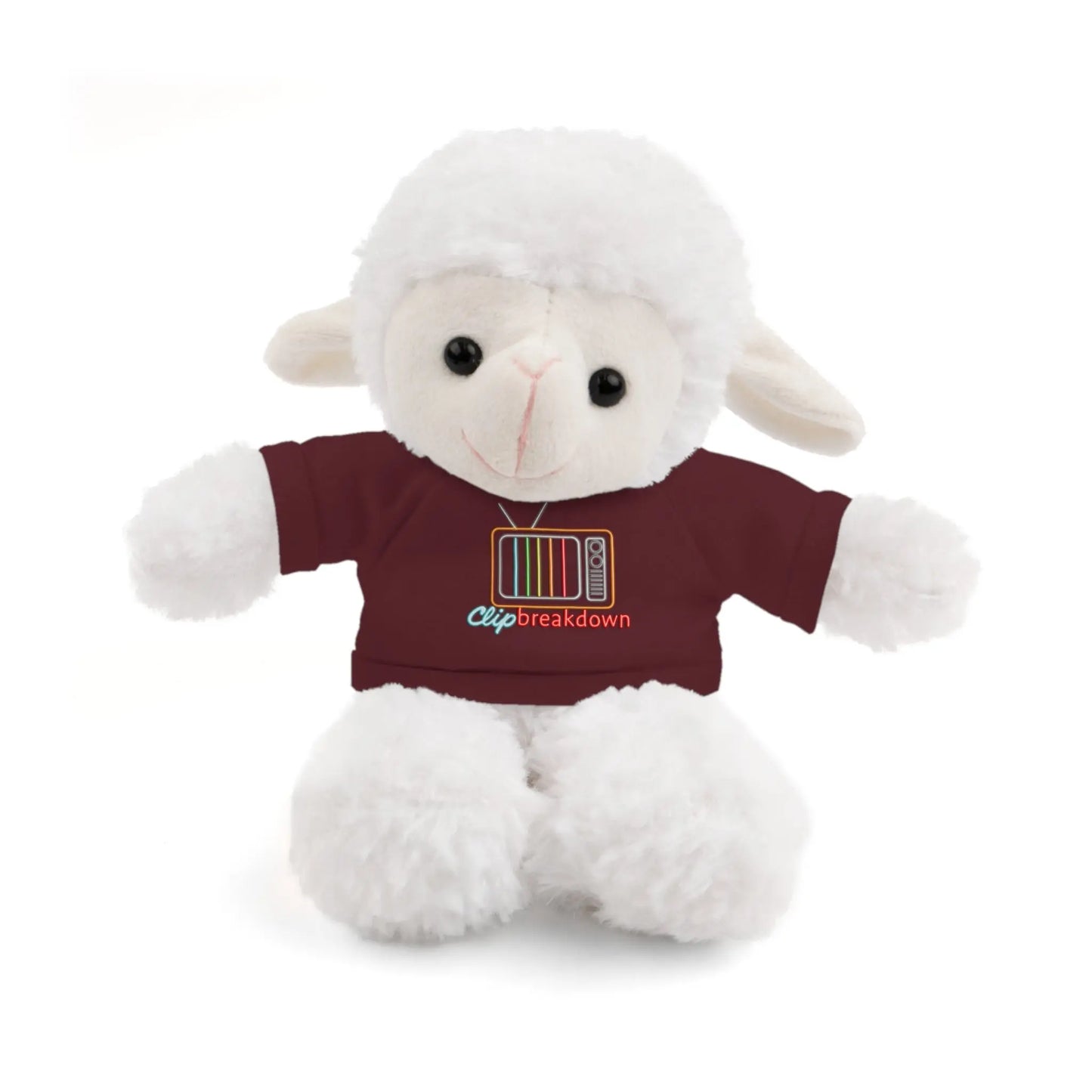 Plushie Stuffed Animals with Clip Breakdown Tee-Shirt