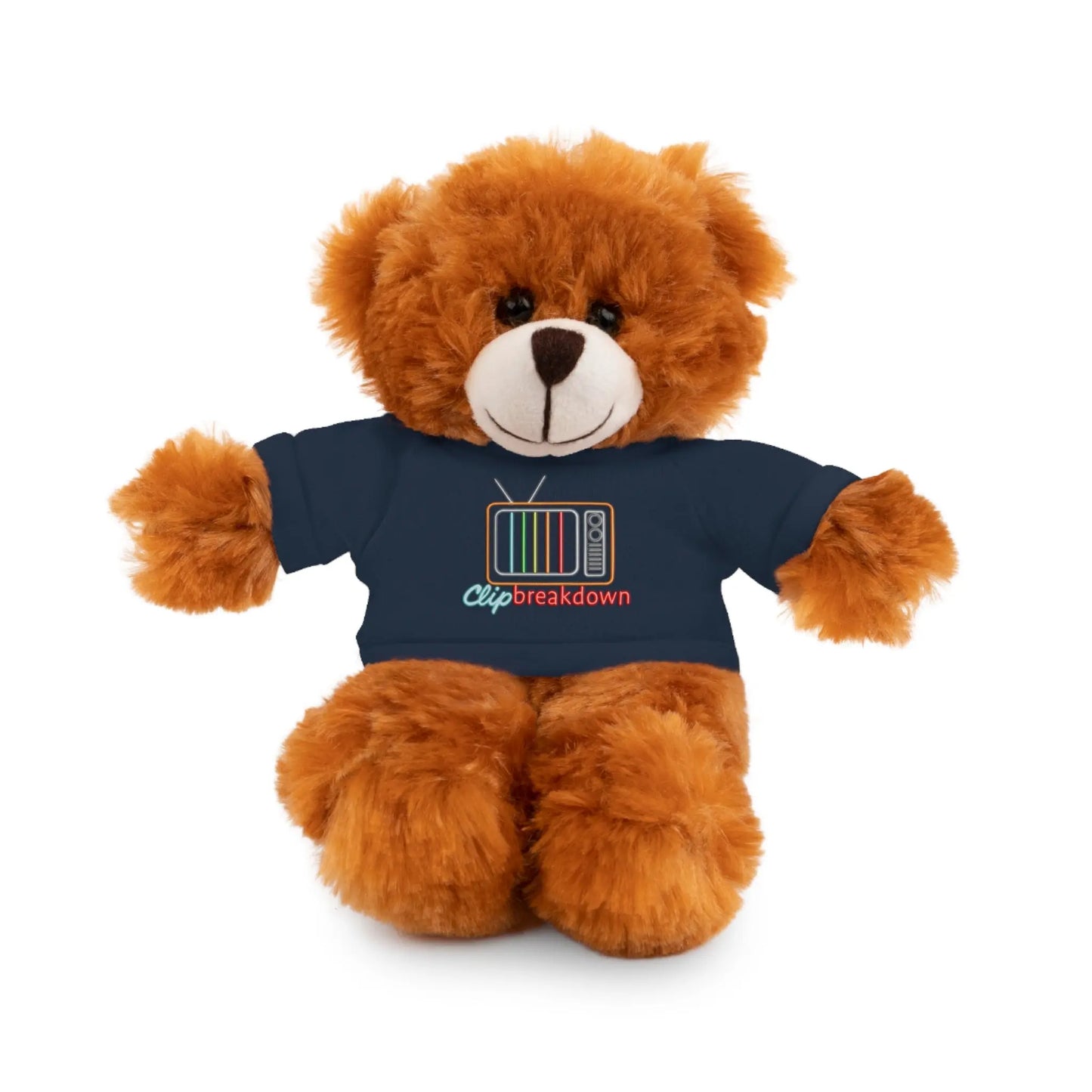 Plushie Stuffed Animals with Clip Breakdown Tee-Shirt