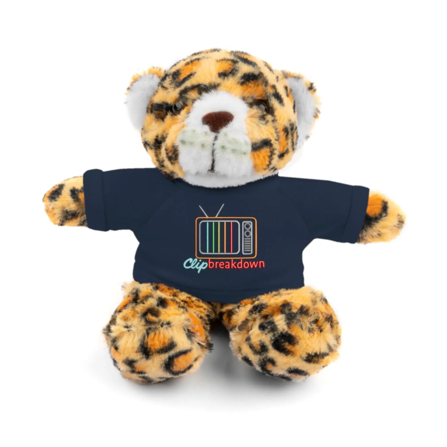 Plushie Stuffed Animals with Clip Breakdown Tee-Shirt