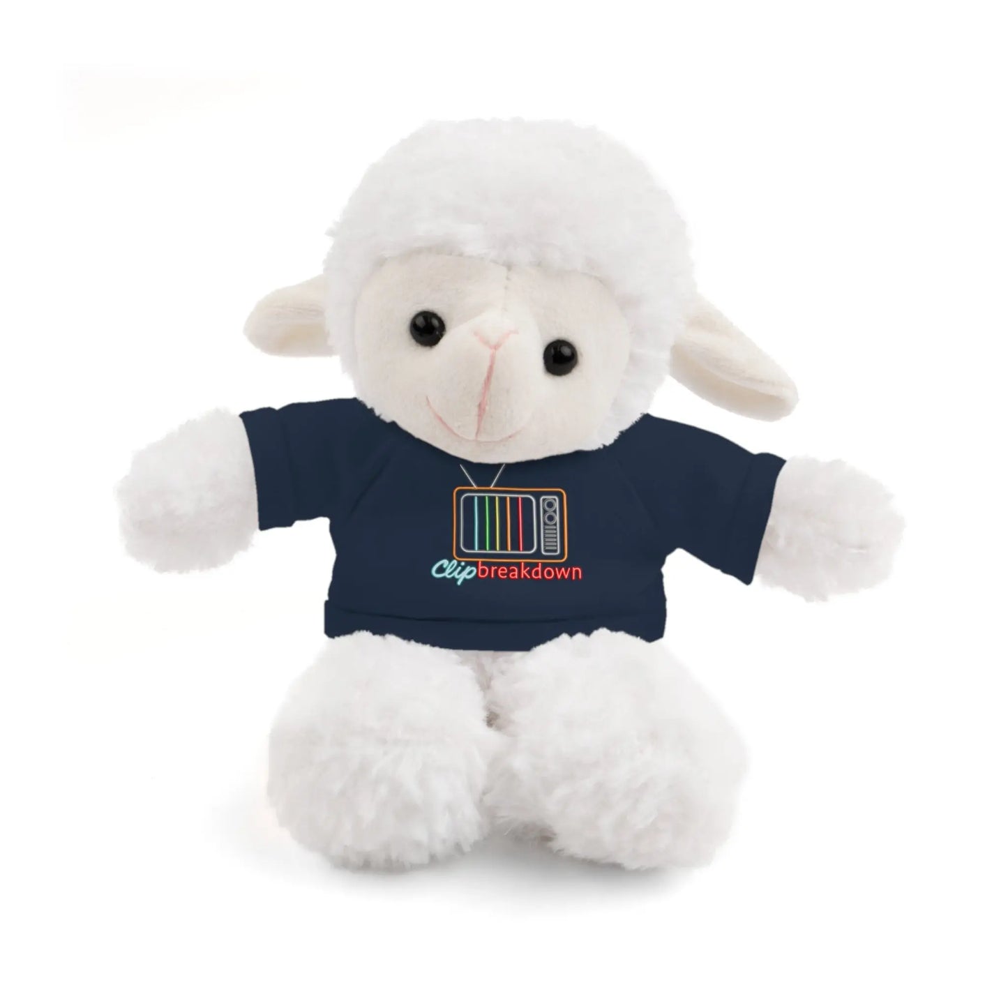 Plushie Stuffed Animals with Clip Breakdown Tee-Shirt