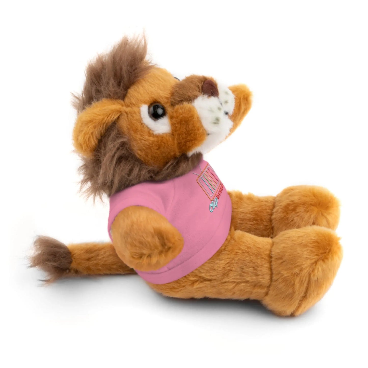 Plushie Stuffed Animals with Clip Breakdown Tee-Shirt