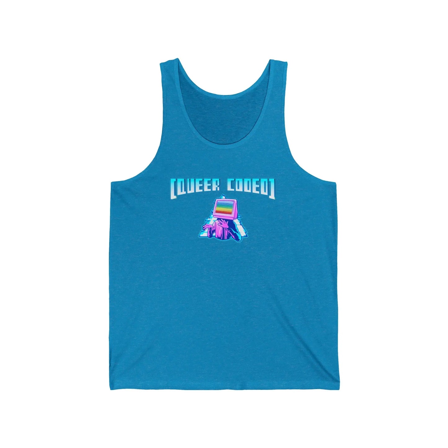 "Queer Coded" Pride Unisex Tank TopĀ