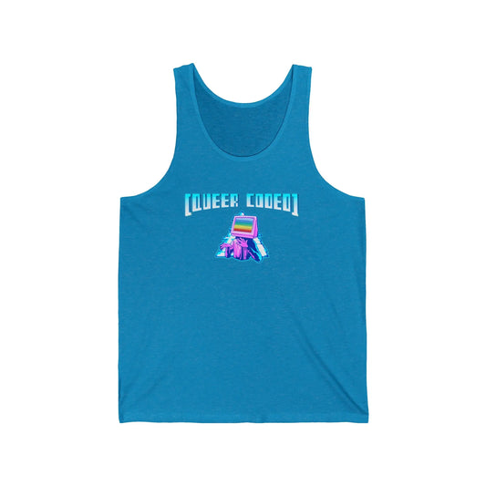 "Queer Coded" Pride Unisex Tank Top
