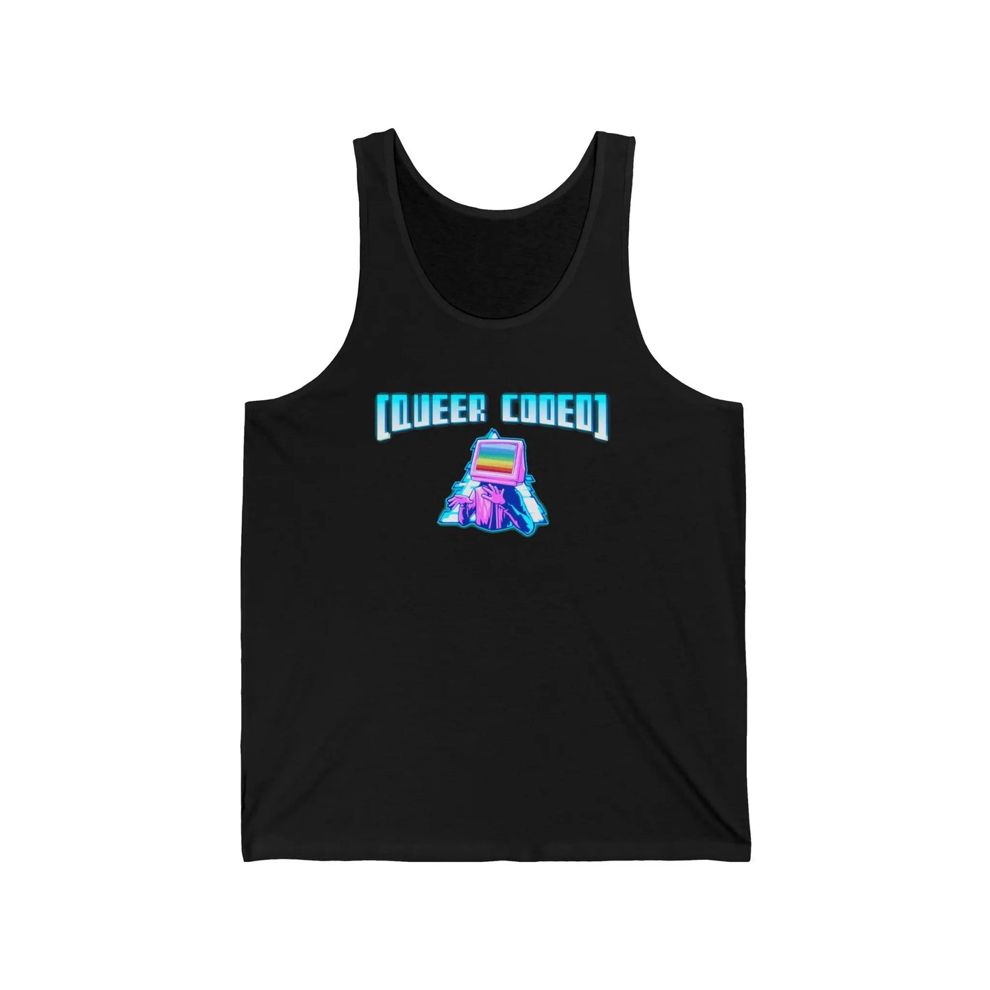 "Queer Coded" Pride Unisex Tank TopĀ