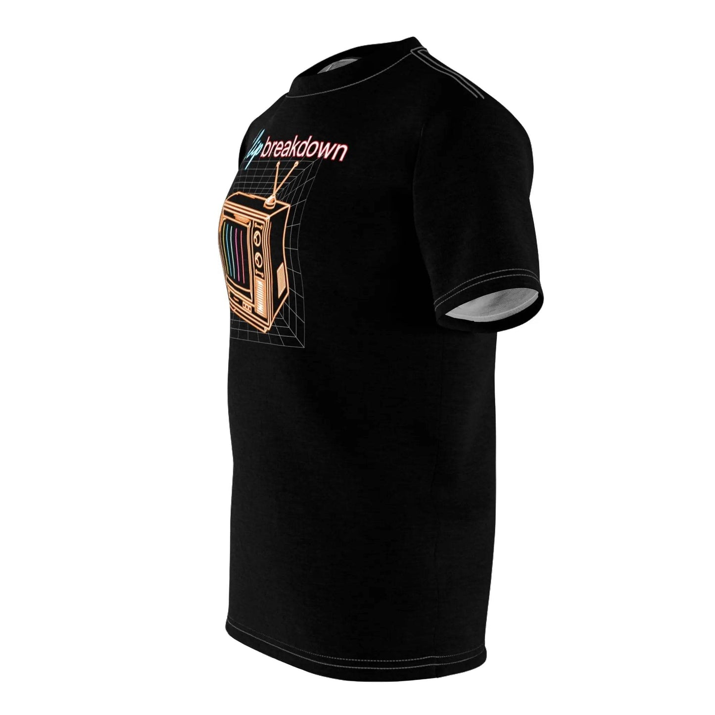 Tee Shirt - Clip Breakdown Logo Inspired by Japanese Streetwear and Nightclub Flyers - Nick DiRamio