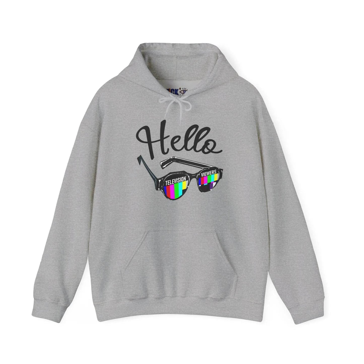 Television Viewer On Air Greeting Hoodie - Nick DiRamio
