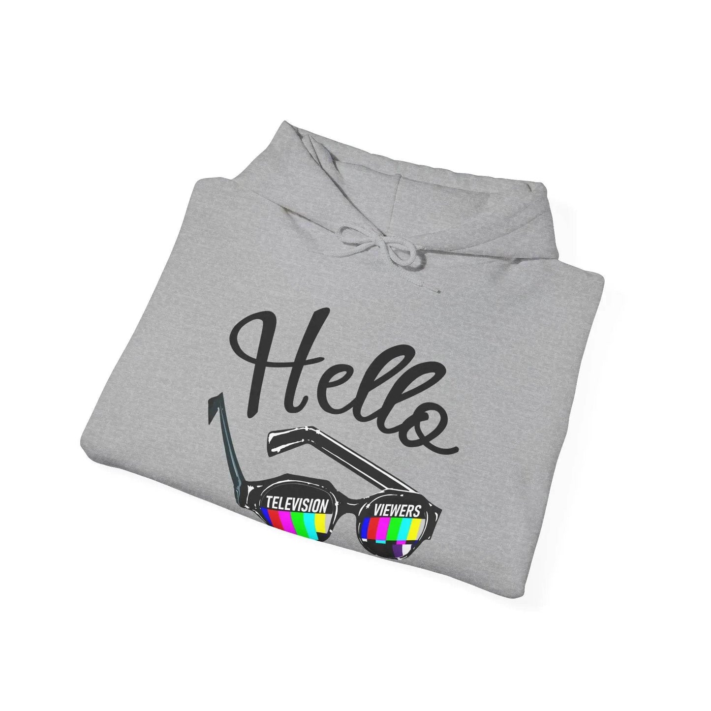 Television Viewer On Air Greeting Hoodie - Nick DiRamio
