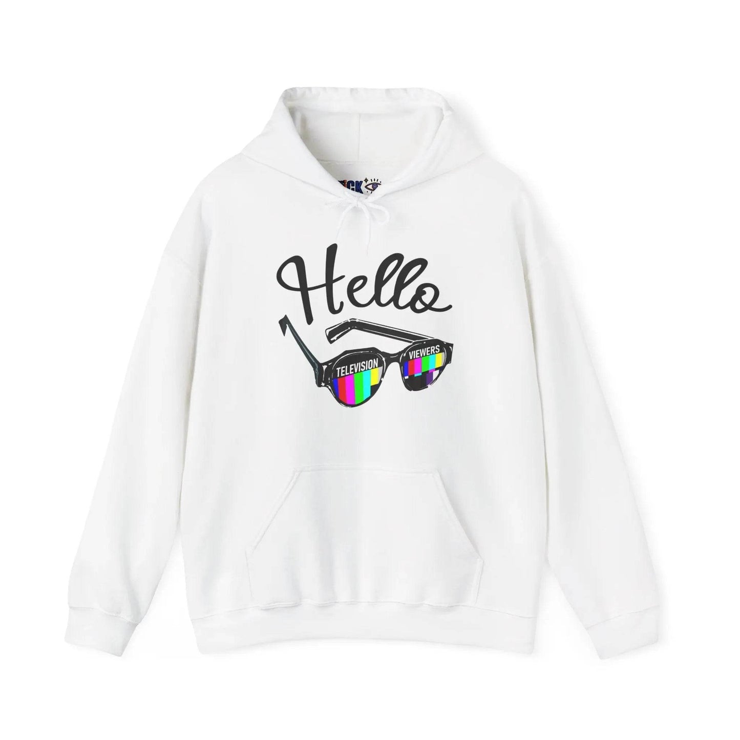 Television Viewer On Air Greeting Hoodie - Nick DiRamio