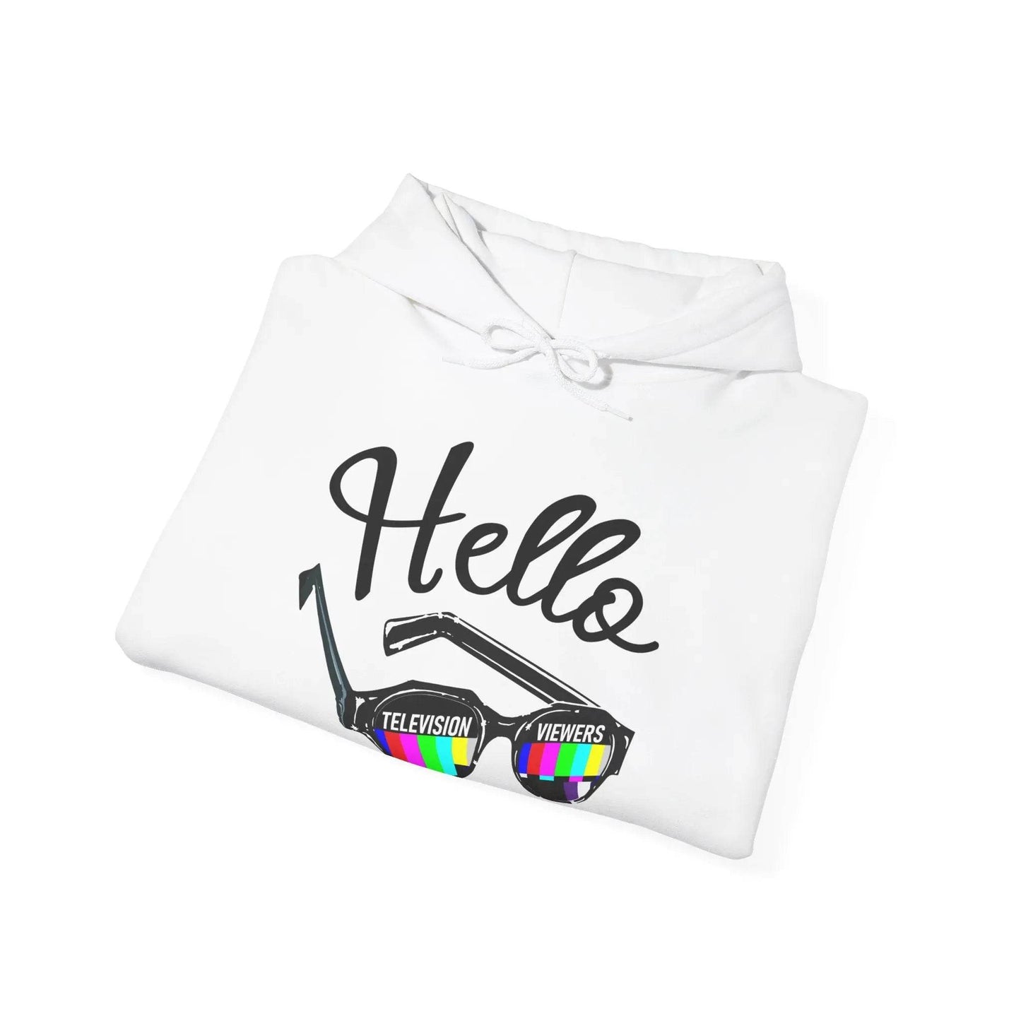 Television Viewer On Air Greeting Hoodie - Nick DiRamio