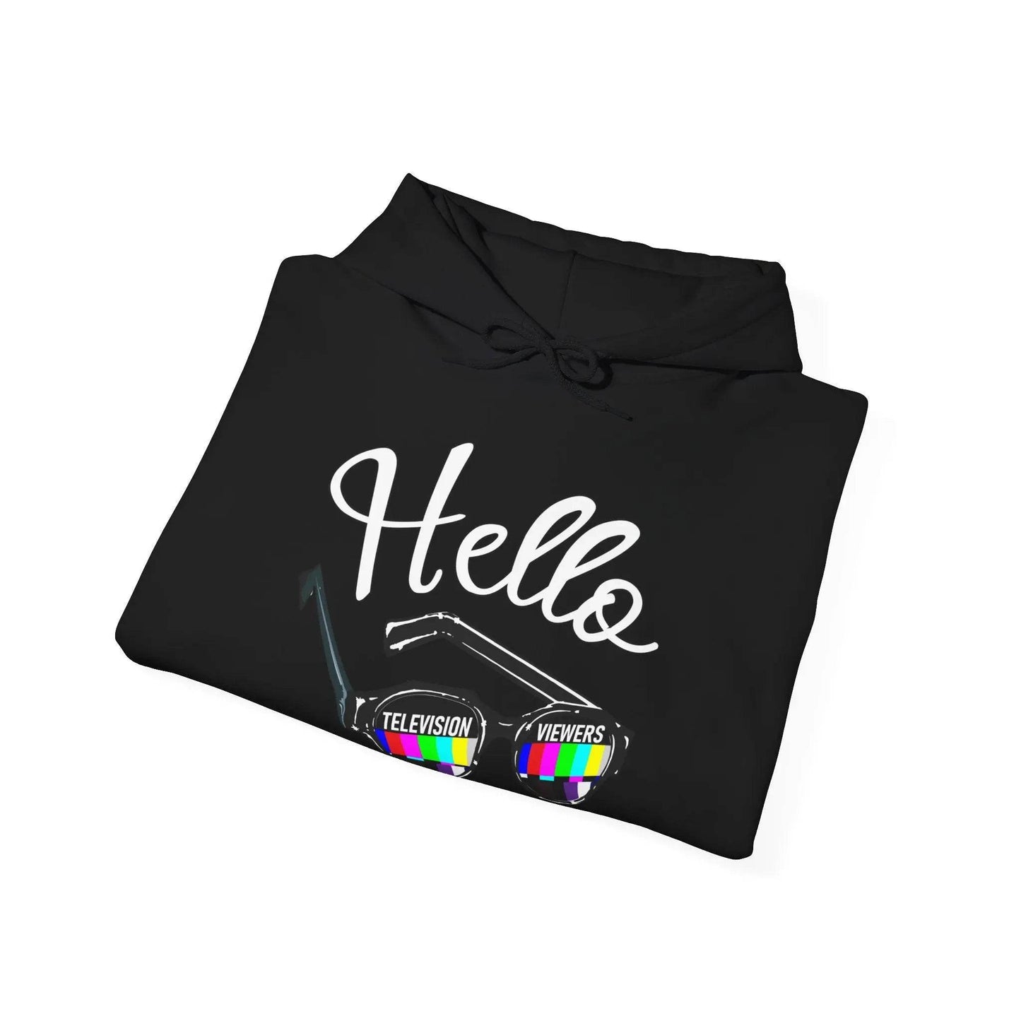 Television Viewer On Air Greeting Hoodie - Nick DiRamio