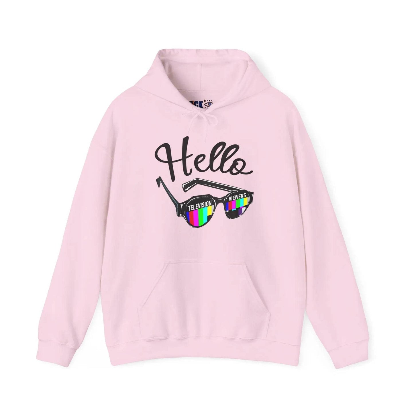 Television Viewer On Air Greeting Hoodie - Nick DiRamio