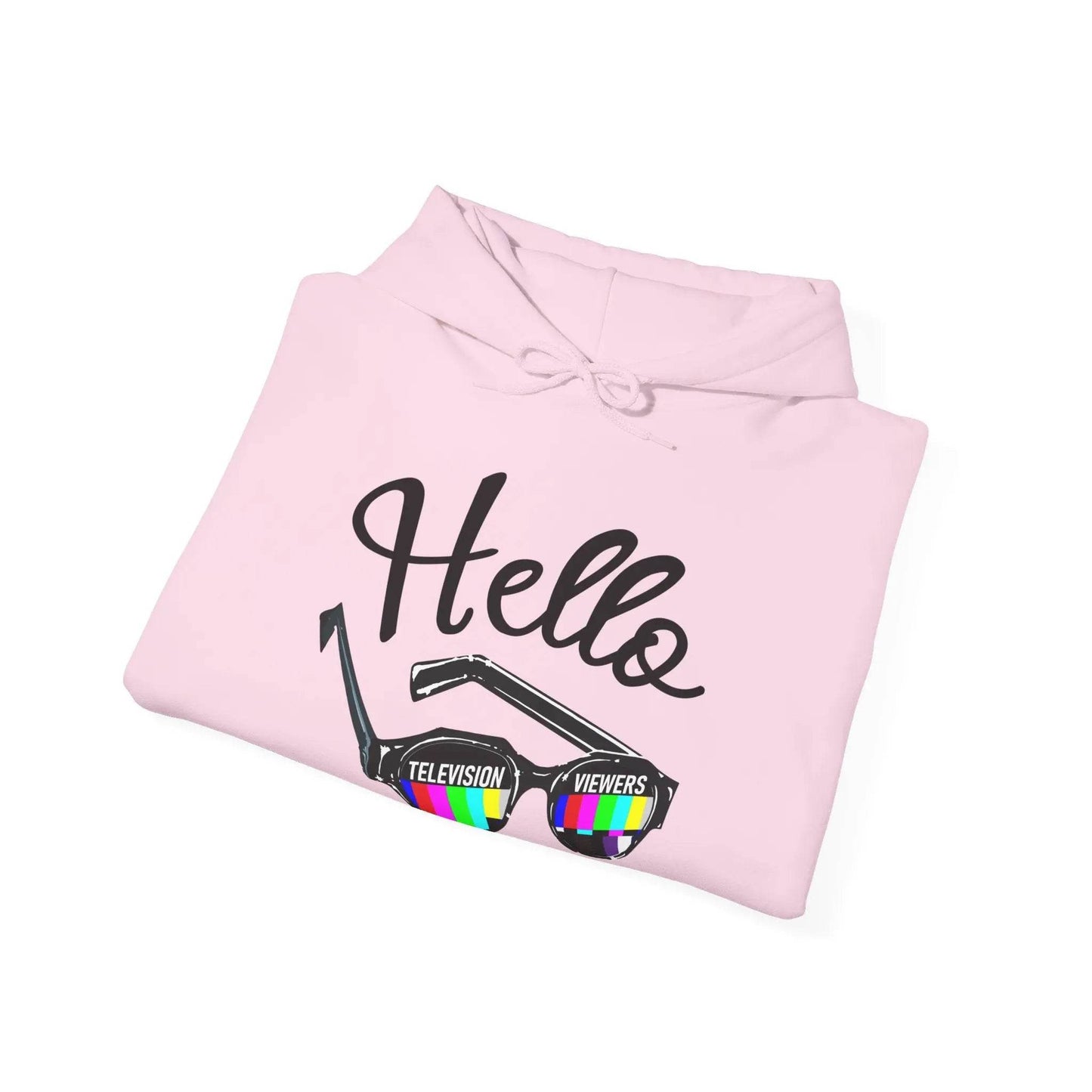 Television Viewer On Air Greeting Hoodie - Nick DiRamio