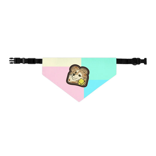 "Toast the Pomeranian" Pet Bandana Collar